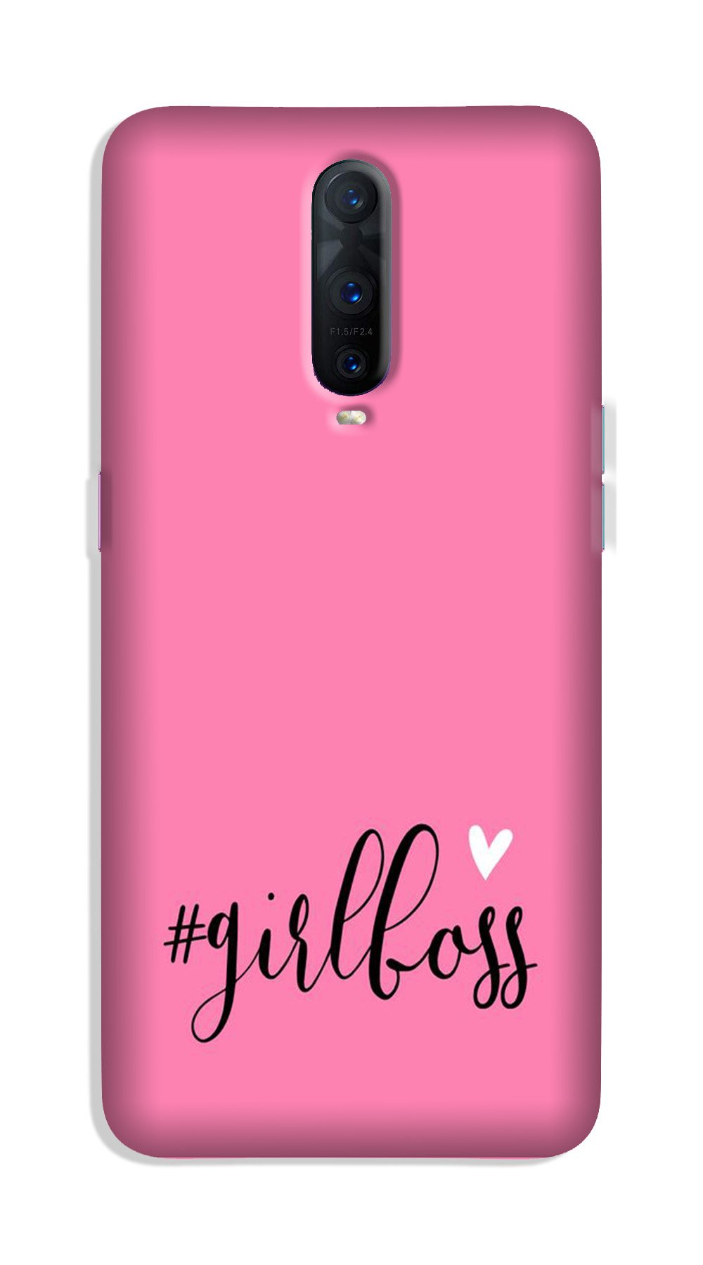 Girl Boss Pink Case for Oppo R17 Pro (Design No. 269) Girl Boss Pink Case for Oppo R17 Pro (Design No. 269)