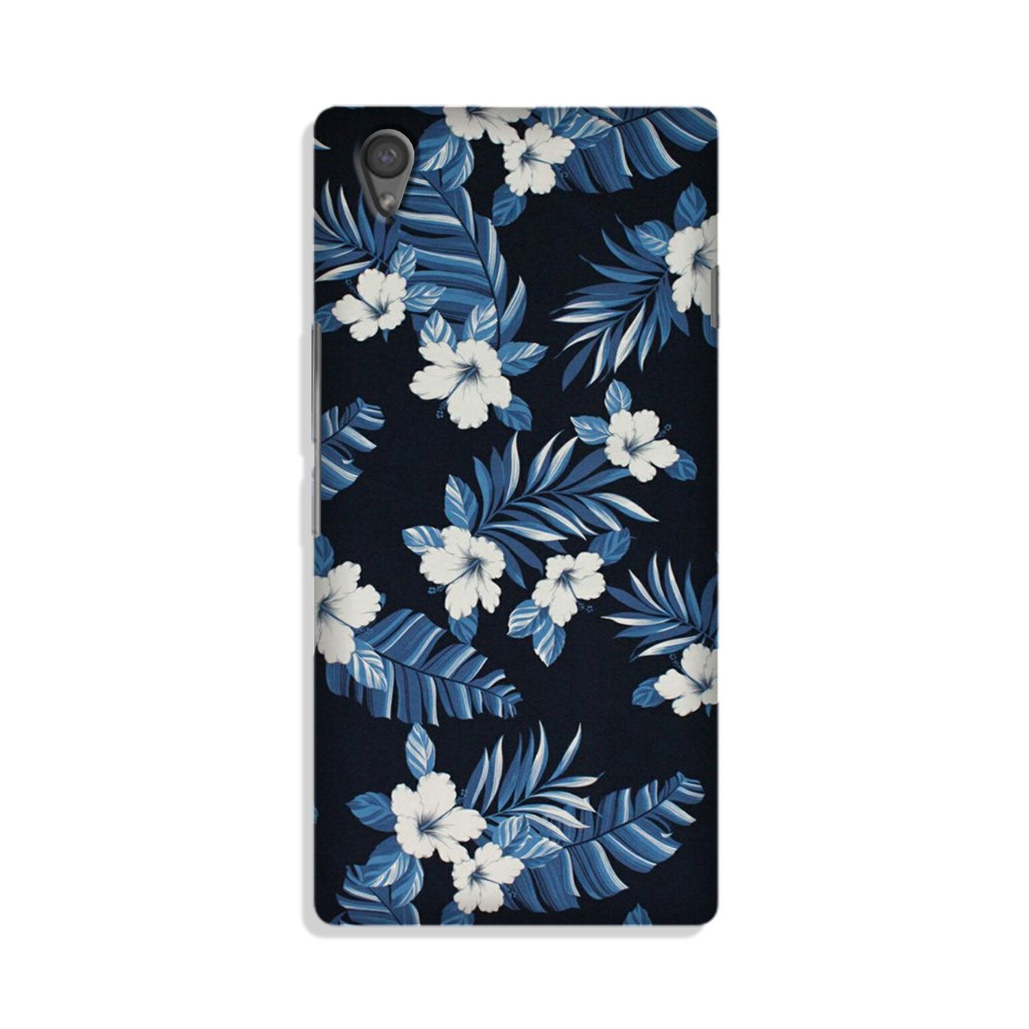 White flowers Blue Background2 Case for Vivo Y51L White flowers Blue Background2 Case for Vivo Y51L