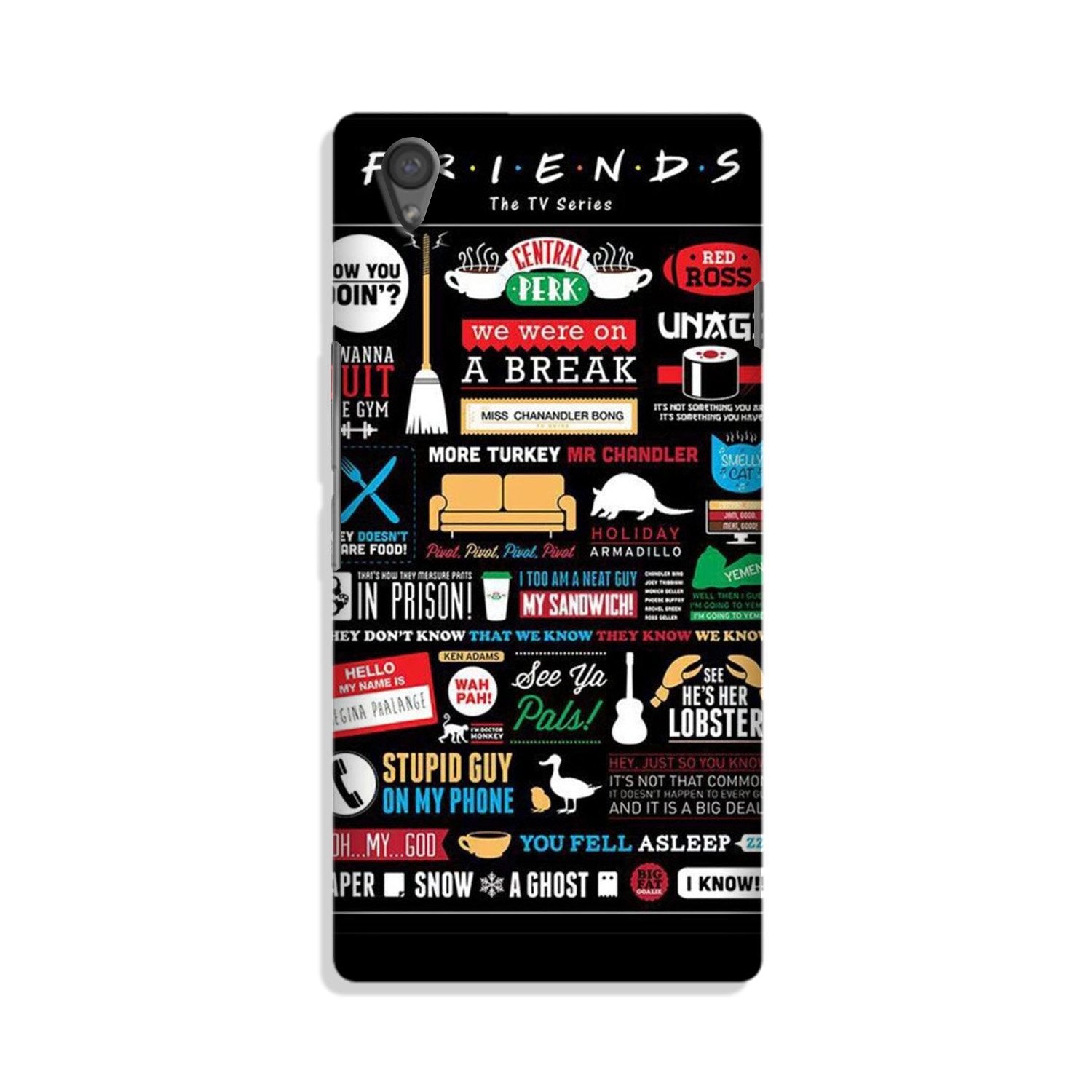 Friends Case for Vivo Y51L (Design - 145) Friends Case for Vivo Y51L (Design - 145)