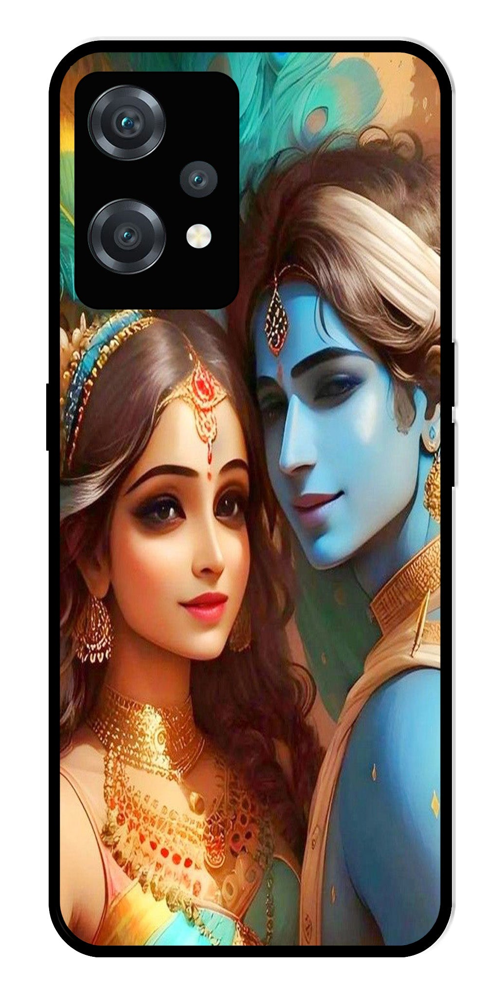 Lord Radha Krishna Metal Mobile Case for OnePlus Nord CE 2 Lite 5G Lord Radha Krishna Metal Mobile Case for OnePlus Nord CE 2 Lite 5G