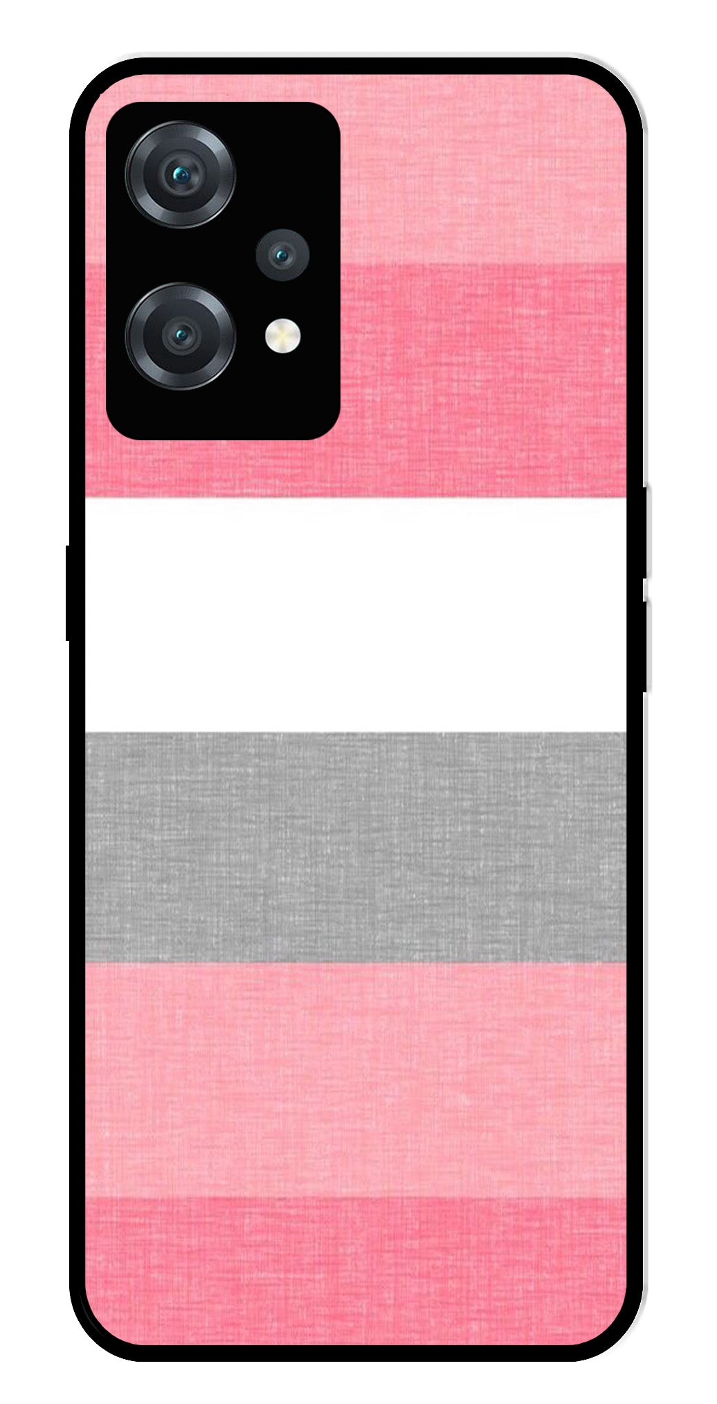 Pink Pattern Metal Mobile Case for OnePlus Nord CE 2 Lite 5G Pink Pattern Metal Mobile Case for OnePlus Nord CE 2 Lite 5G