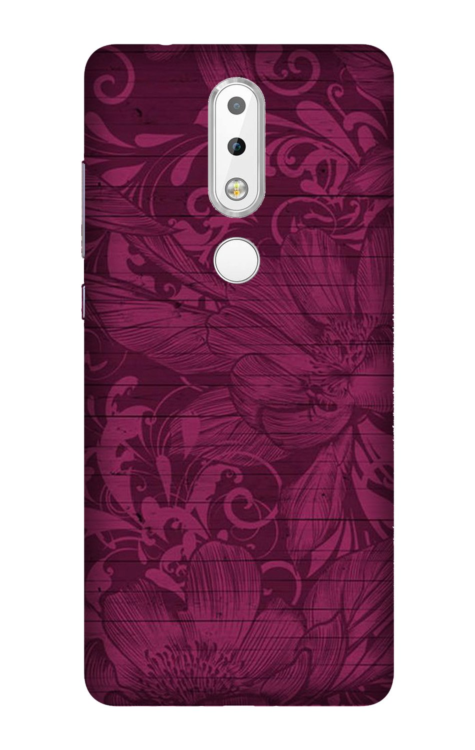 Purple Backround Mobile Back Case for Nokia 3.1 Plus (Design - 22) Purple Backround Case for Nokia 3.1 Plus