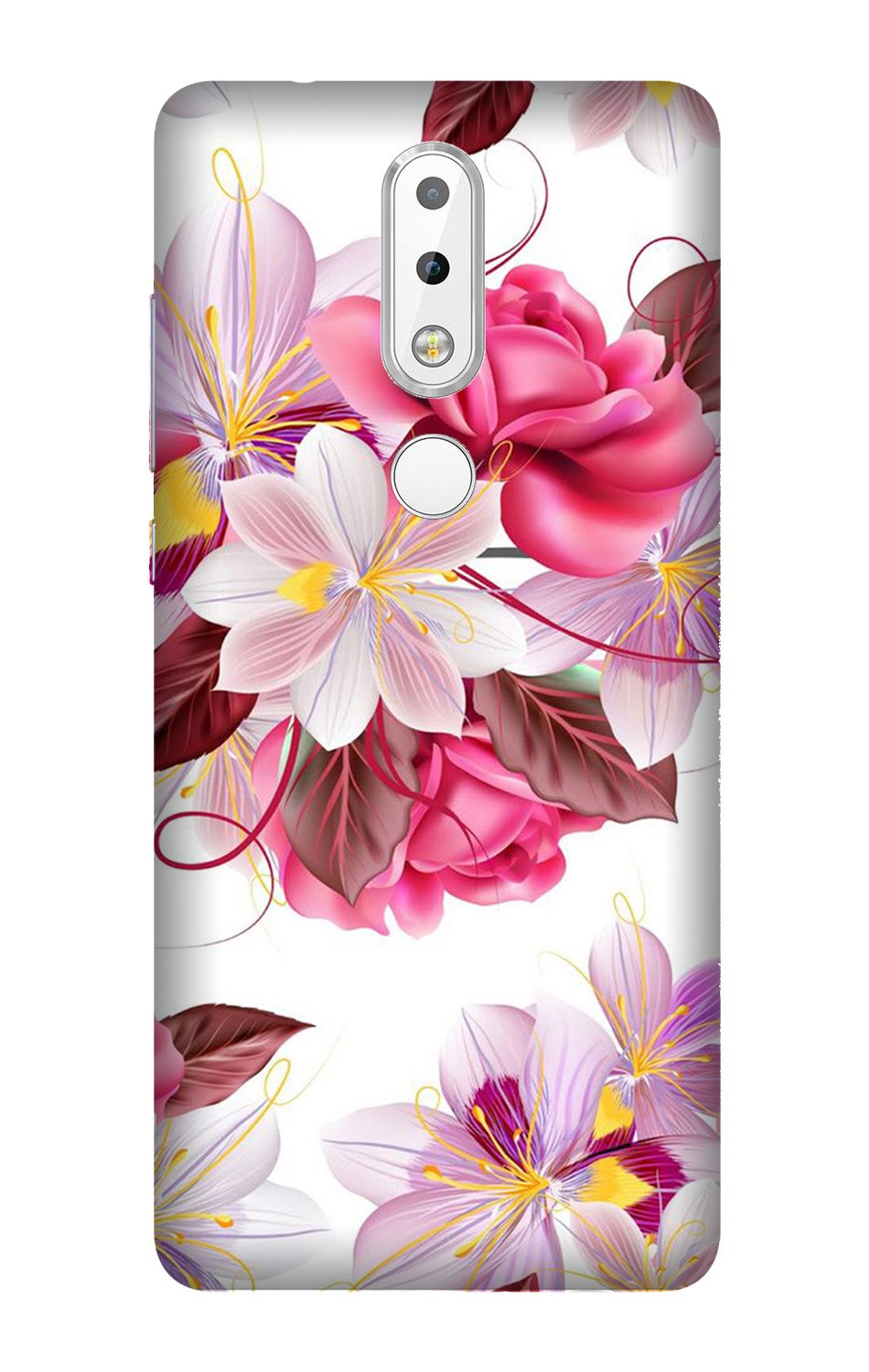 Beautiful flowers Mobile Back Case for Nokia 3.1 Plus (Design - 23) Beautiful flowers Case for Nokia 3.1 Plus