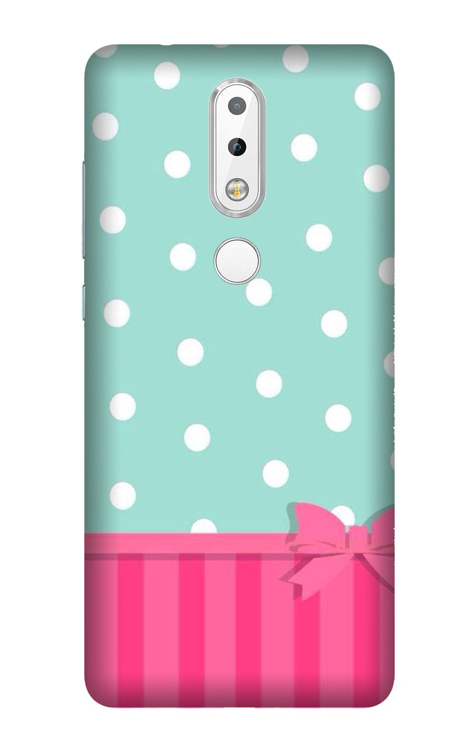 Gift Wrap Mobile Back Case for Nokia 3.1 Plus (Design - 30) Gift Wrap Case for Nokia 3.1 Plus