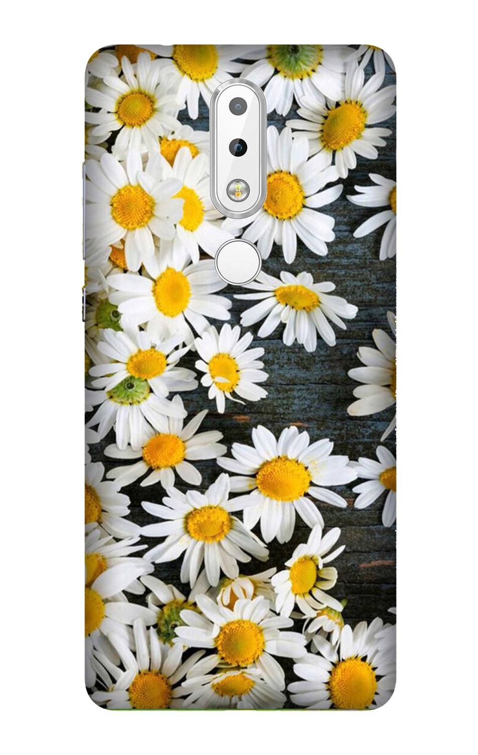White flowers2 Mobile Back Case for Nokia 3.1 Plus (Design - 62) White flowers2 Case for Nokia 3.1 Plus