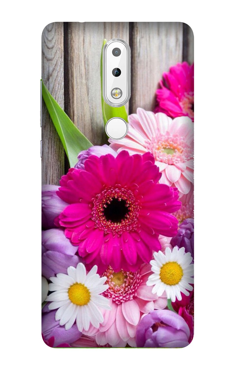 Coloful Daisy2 Mobile Back Case for Nokia 3.1 Plus (Design - 76) Coloful Daisy2 Case for Nokia 3.1 Plus