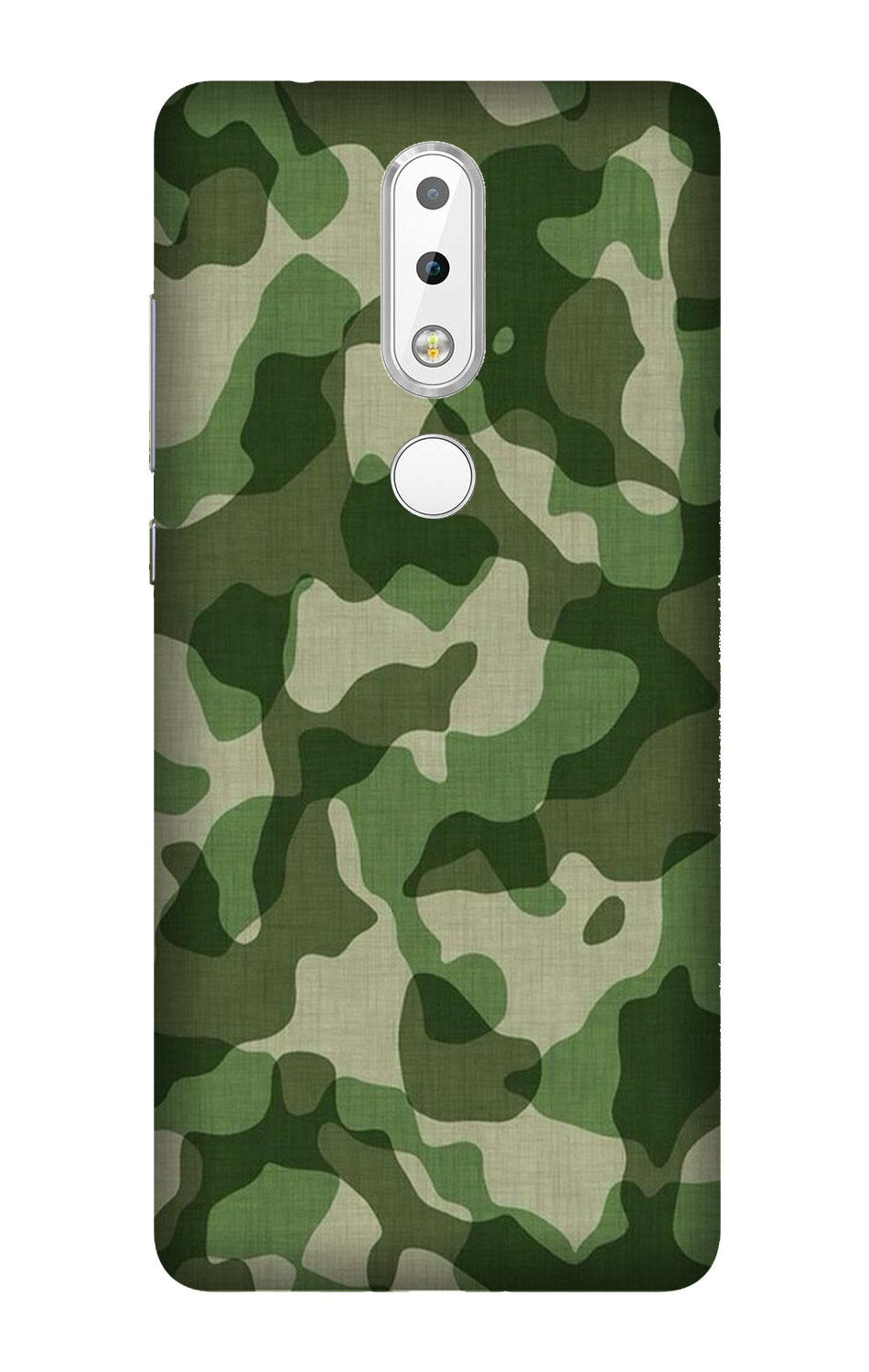 Army Camouflage Mobile Back Case for Nokia 3.1 Plus (Design - 106) Army Camouflage Case for Nokia 3.1 Plus (Design - 106)