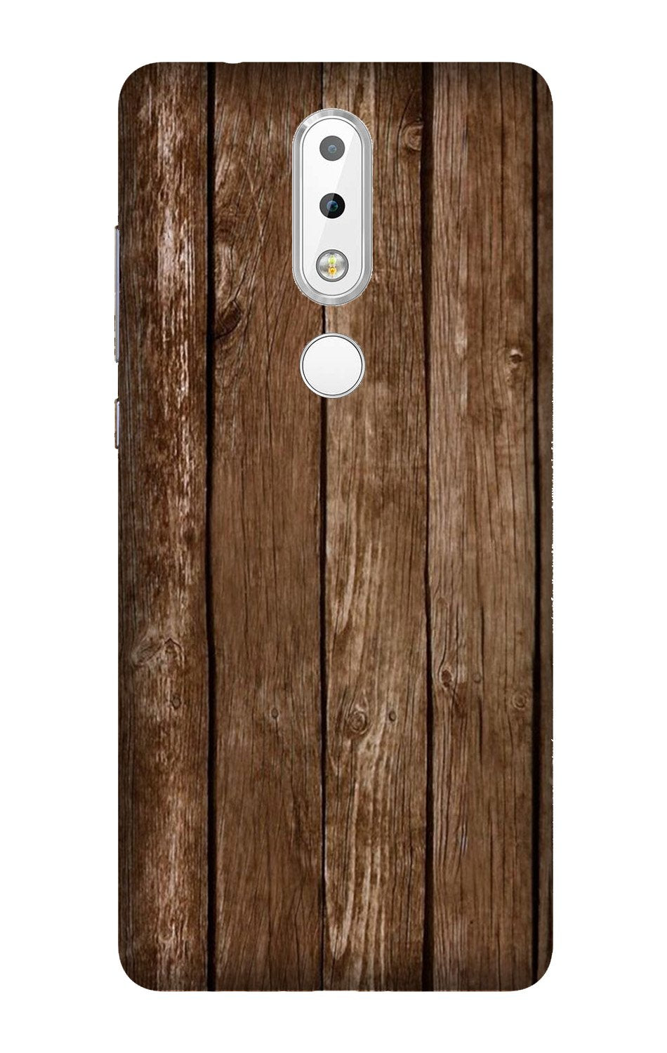 Wooden Look Mobile Back Case for Nokia 3.1 Plus (Design - 112) Wooden Look Case for Nokia 3.1 Plus (Design - 112)