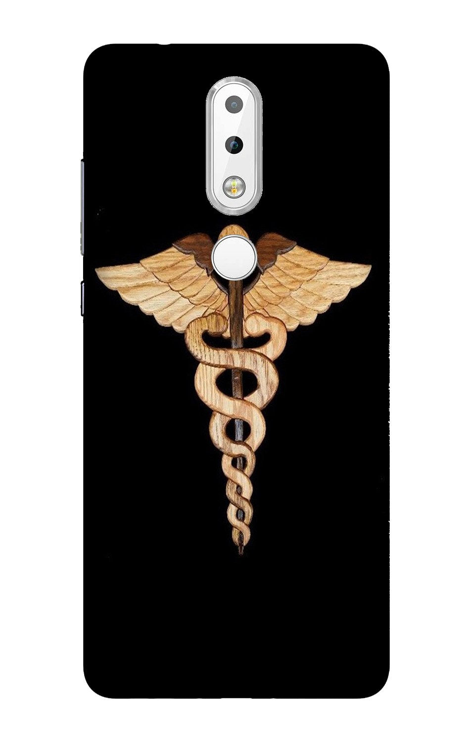 Doctor Logo Mobile Back Case for Nokia 3.1 Plus (Design - 134) Doctor Logo Case for Nokia 3.1 Plus (Design - 134)