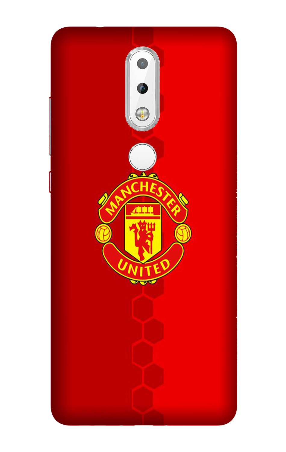 Manchester United Mobile Back Case for Nokia 3.1 Plus (Design - 157) Manchester United Case for Nokia 3.1 Plus (Design - 157)