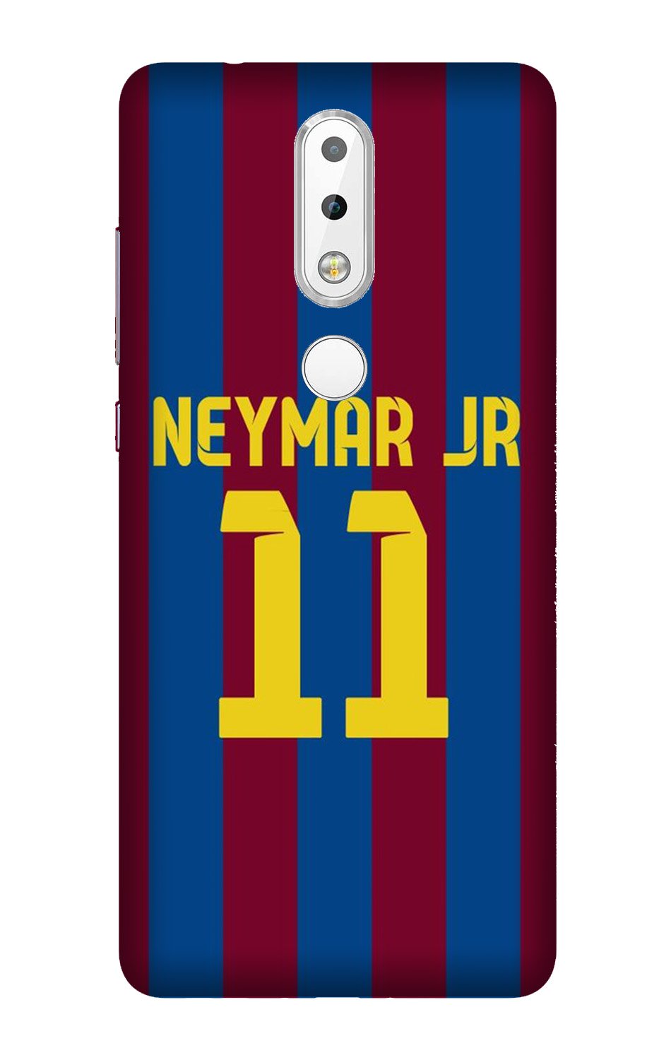Neymar Jr Mobile Back Case for Nokia 3.1 Plus (Design - 162) Neymar Jr Case for Nokia 3.1 Plus (Design - 162)