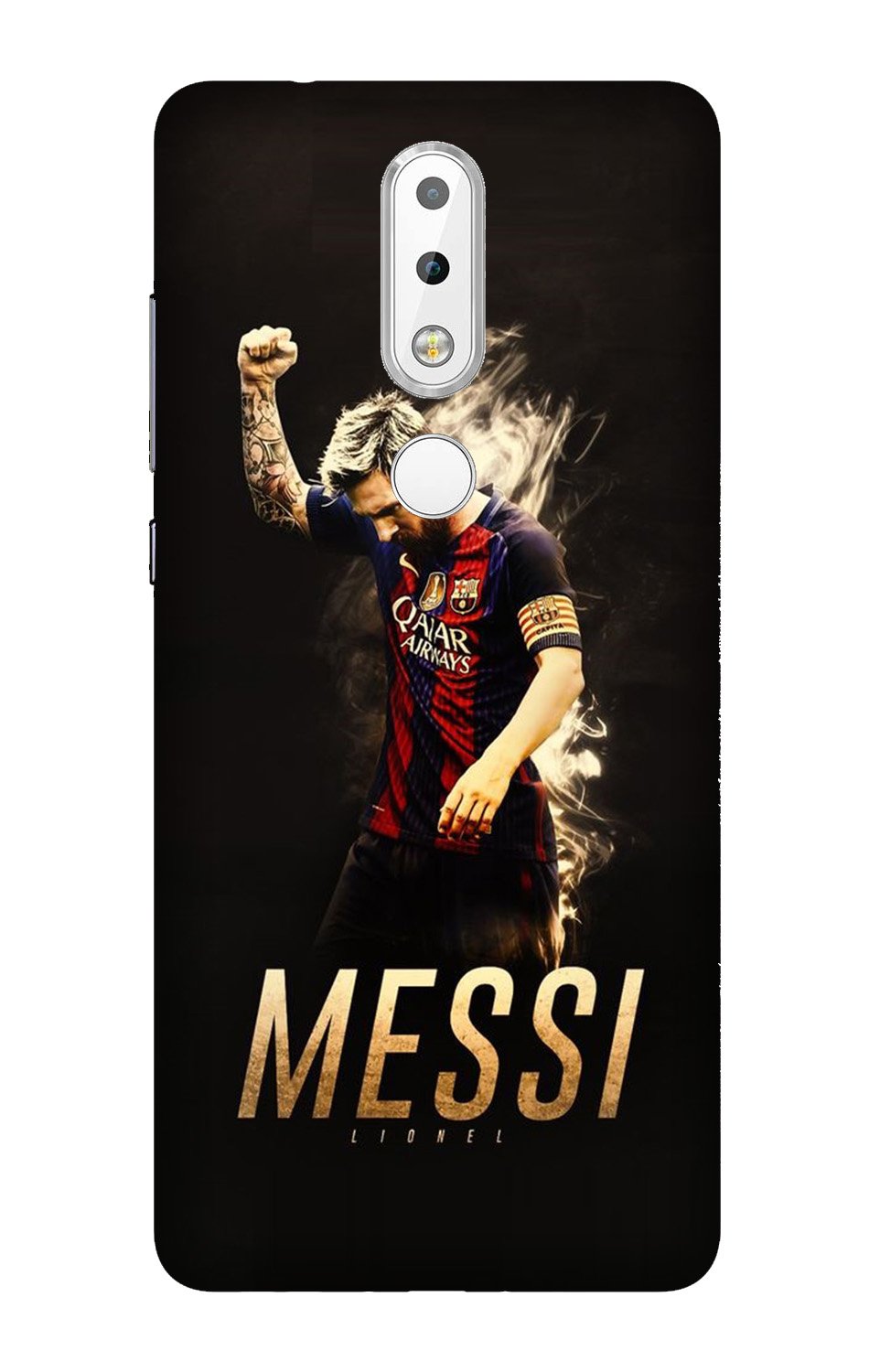 Messi Mobile Back Case for Nokia 3.1 Plus (Design - 163) Messi Case for Nokia 3.1 Plus (Design - 163)