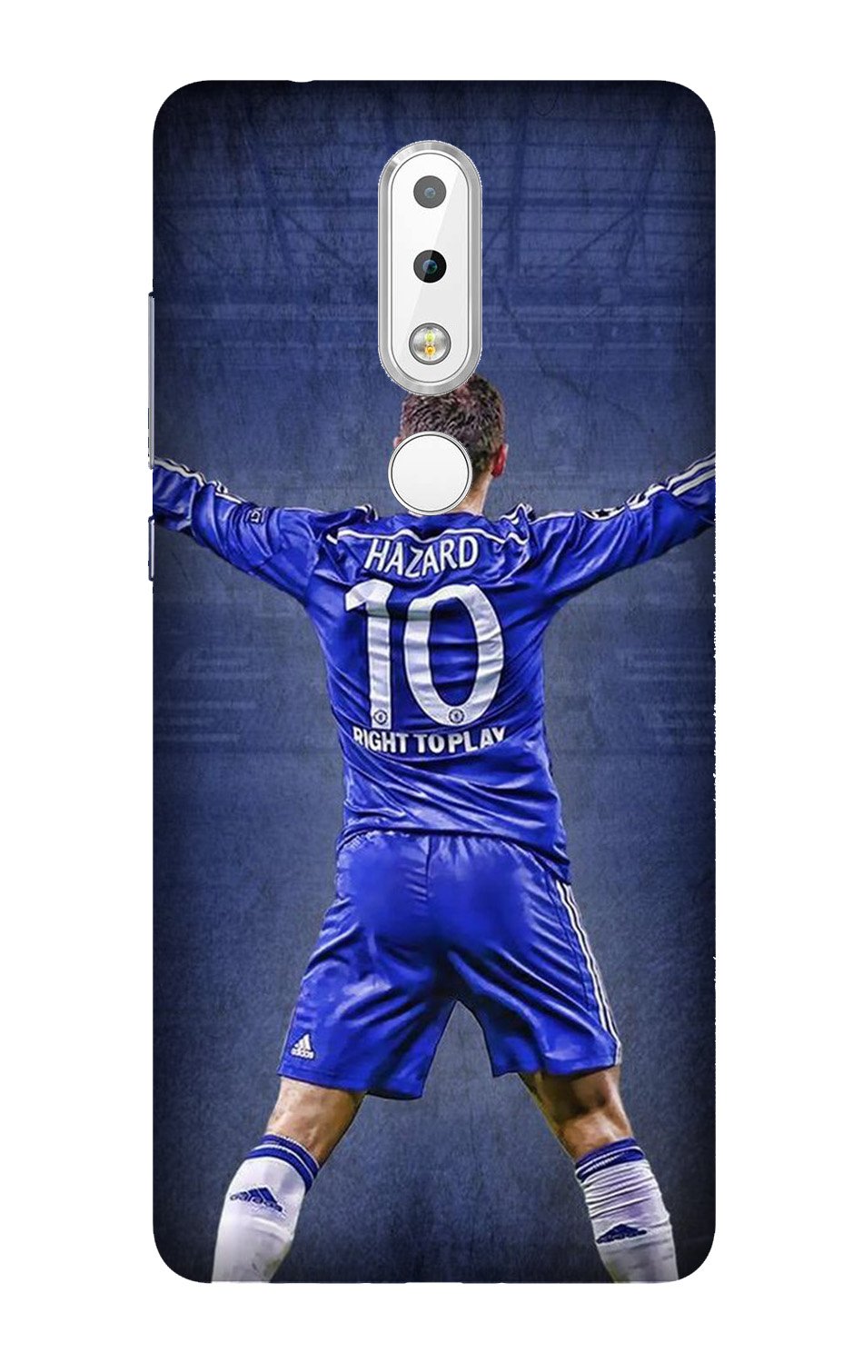 Hazard Mobile Back Case for Nokia 3.1 Plus (Design - 164) Hazard Case for Nokia 3.1 Plus (Design - 164)