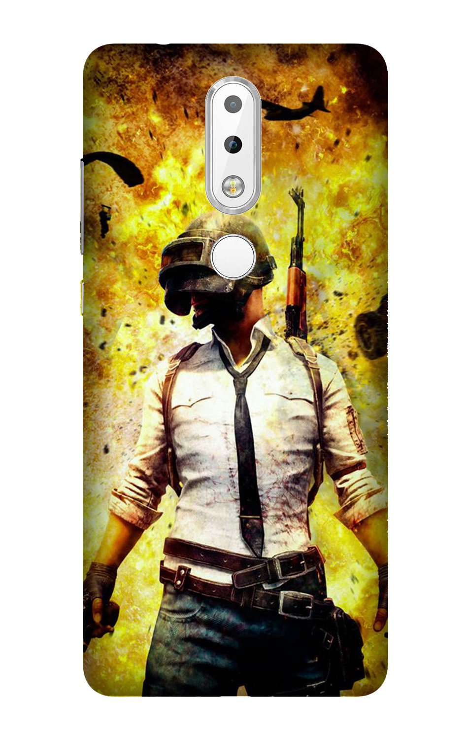 Pubg Mobile Back Case for Nokia 3.1 Plus (Design - 180) Pubg Case for Nokia 3.1 Plus (Design - 180)