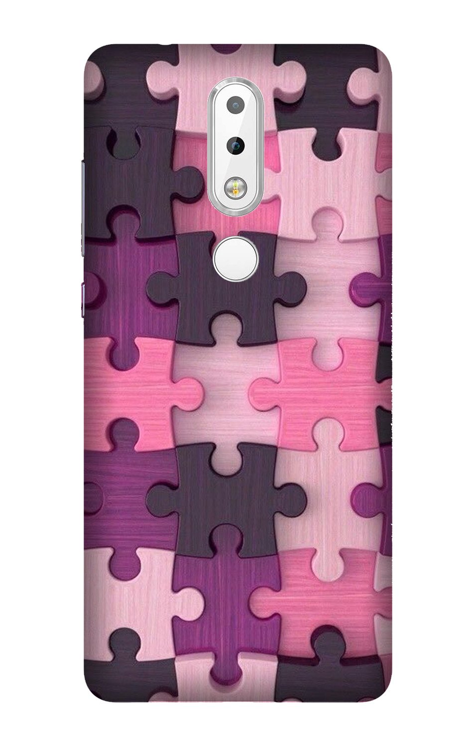Puzzle Mobile Back Case for Nokia 3.1 Plus (Design - 199) Puzzle Case for Nokia 3.1 Plus (Design - 199)