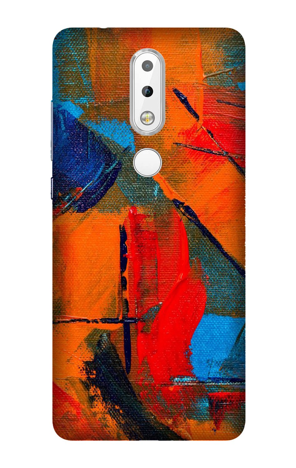 Modern Art Mobile Back Case for Nokia 3.1 Plus (Design - 237) Modern Art Case for Nokia 3.1 Plus (Design No. 237)