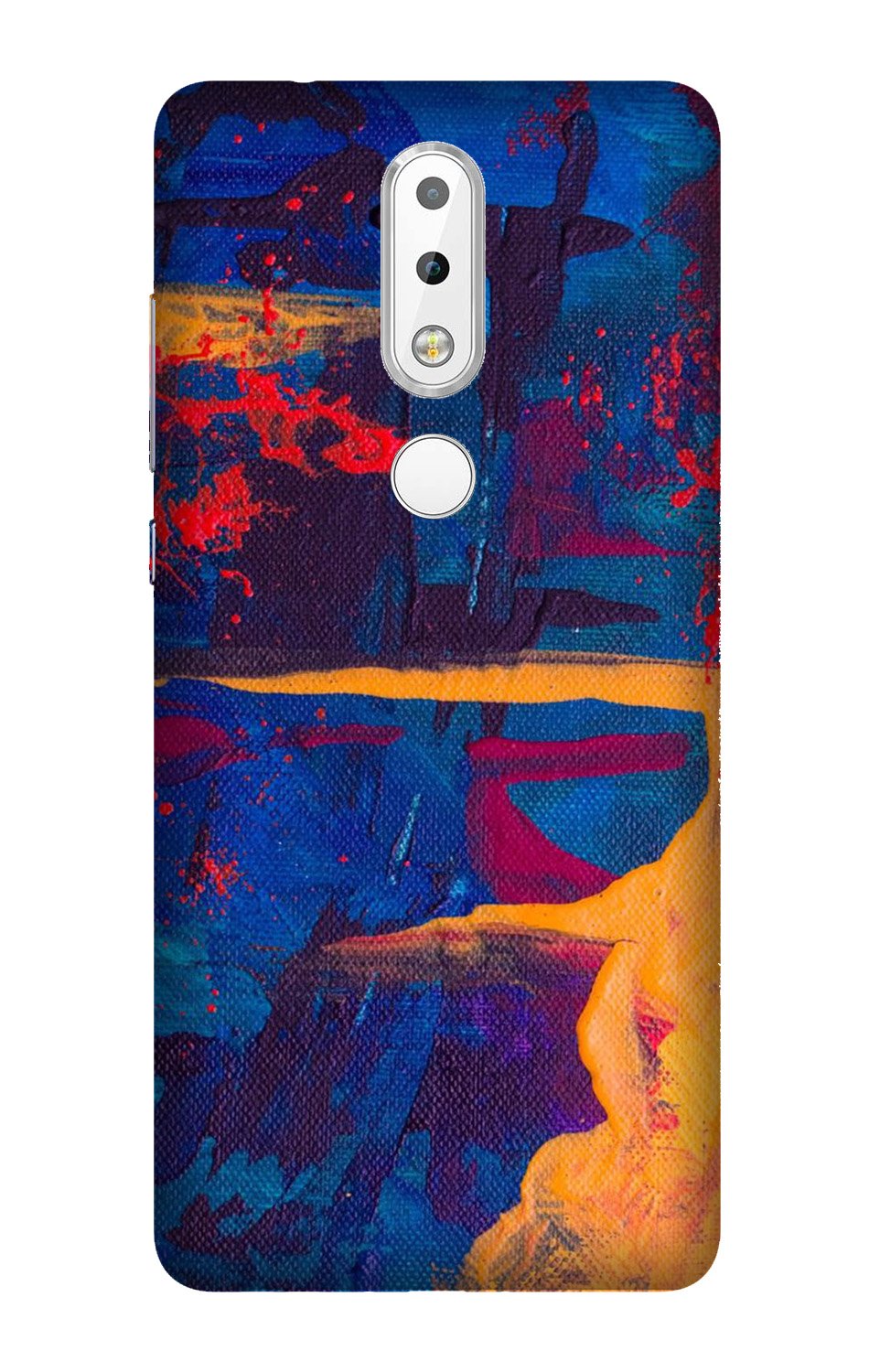 Modern Art Mobile Back Case for Nokia 3.1 Plus (Design - 238) Modern Art Case for Nokia 3.1 Plus (Design No. 238)