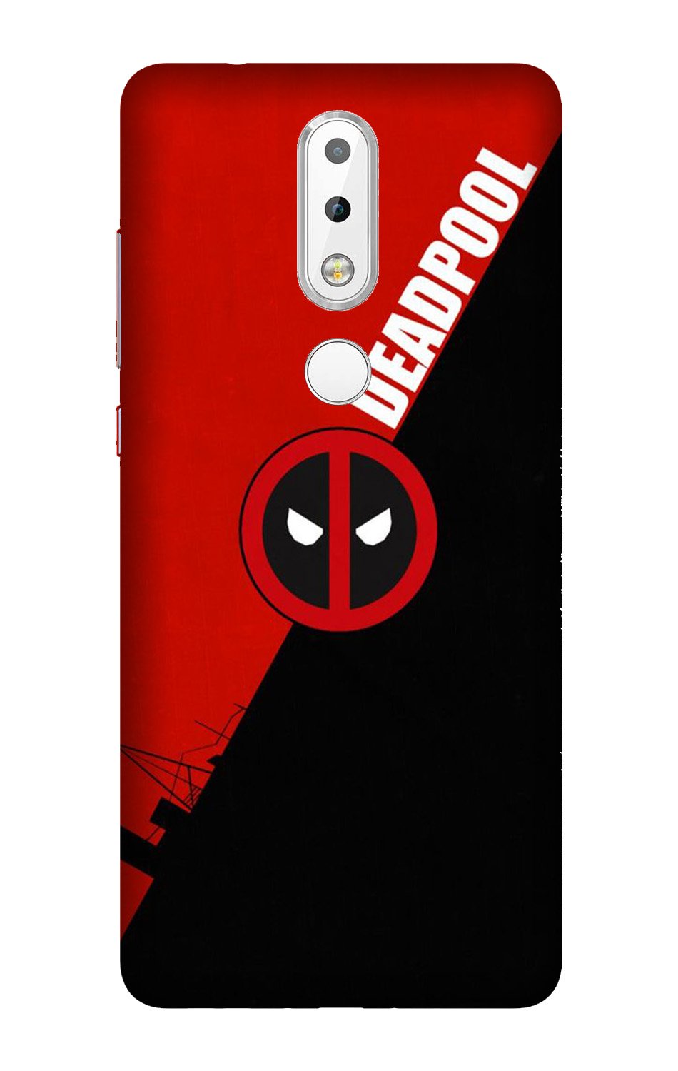 Deadpool Mobile Back Case for Nokia 3.1 Plus (Design - 248) Deadpool Case for Nokia 3.1 Plus (Design No. 248)