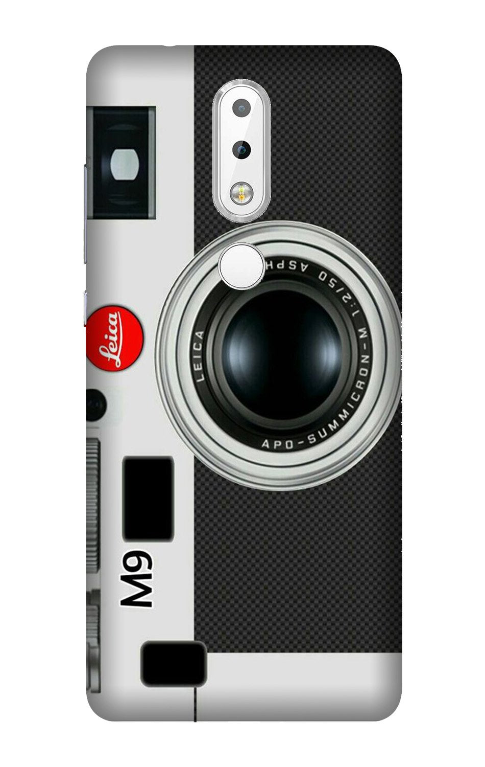 Camera Mobile Back Case for Nokia 3.1 Plus (Design - 257) Camera Case for Nokia 3.1 Plus (Design No. 257)