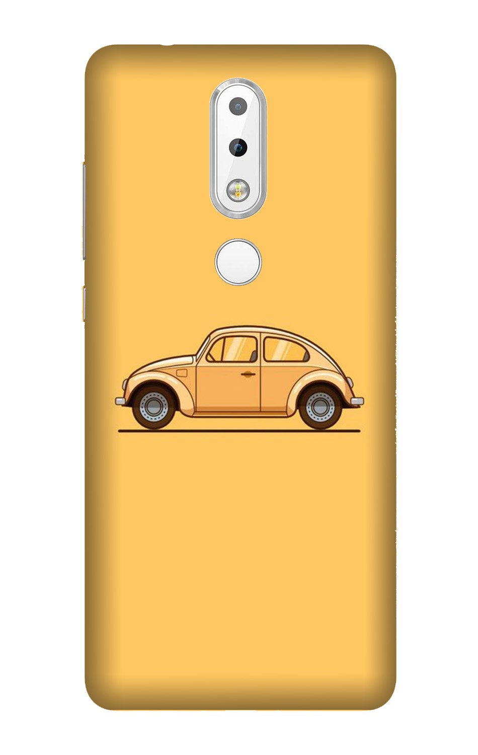 Vintage Car Mobile Back Case for Nokia 3.1 Plus (Design - 262) Vintage Car Case for Nokia 3.1 Plus (Design No. 262)