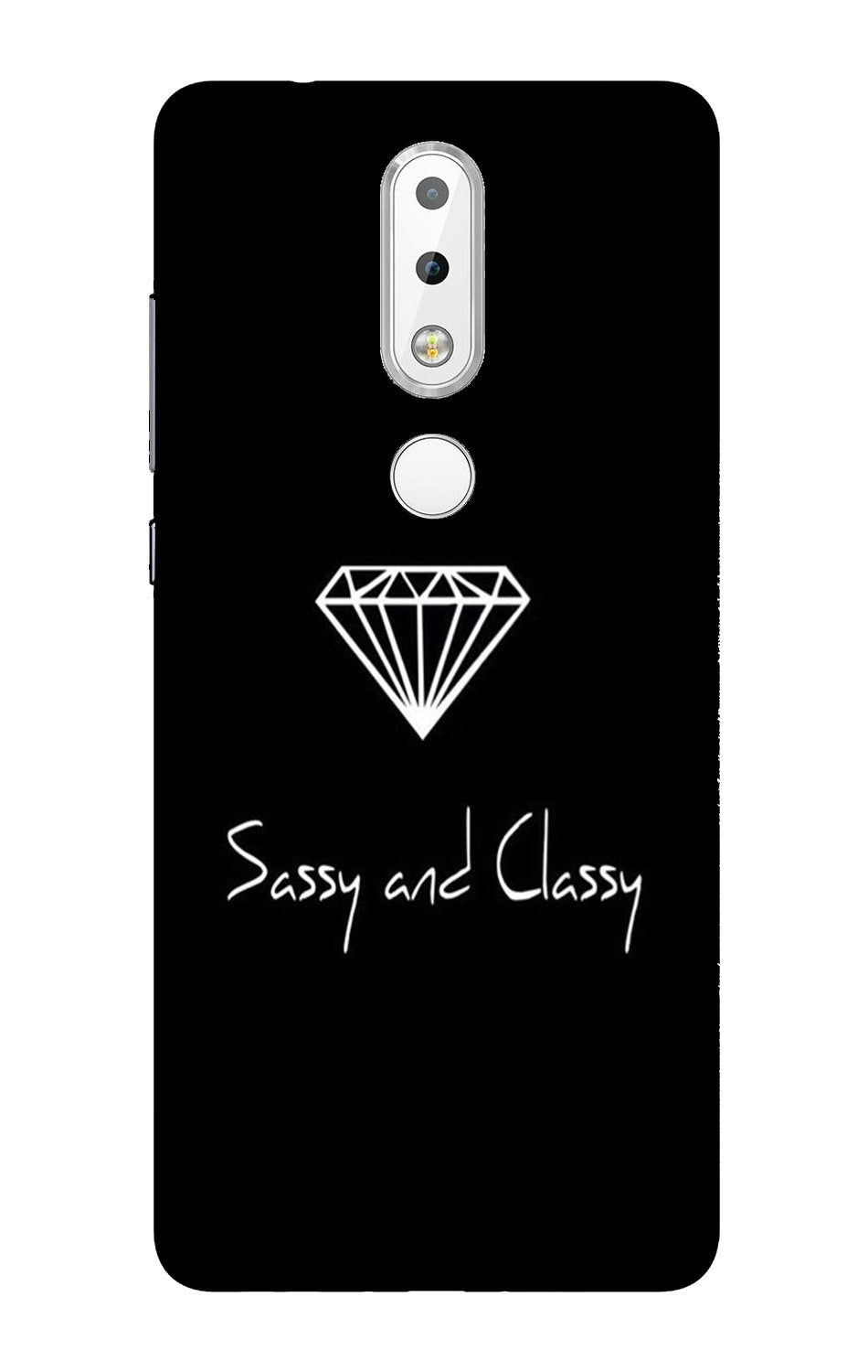 Sassy and Classy Mobile Back Case for Nokia 3.1 Plus (Design - 264) Sassy and Classy Case for Nokia 3.1 Plus (Design No. 264)