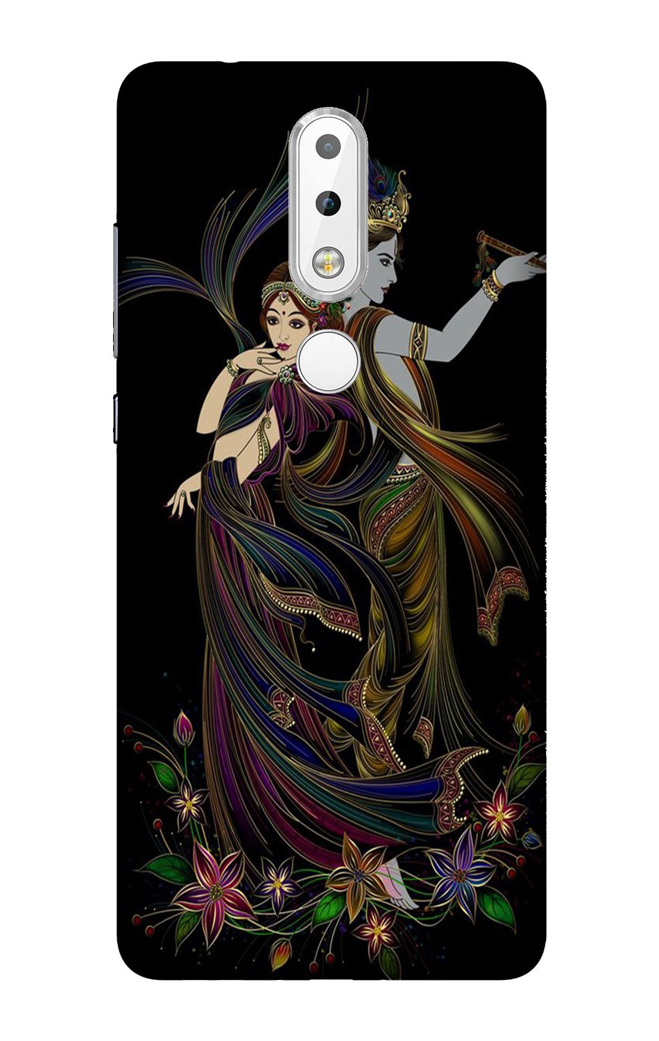 Radha Krishna Mobile Back Case for Nokia 3.1 Plus (Design - 290) Radha Krishna Case for Nokia 3.1 Plus (Design No. 290)