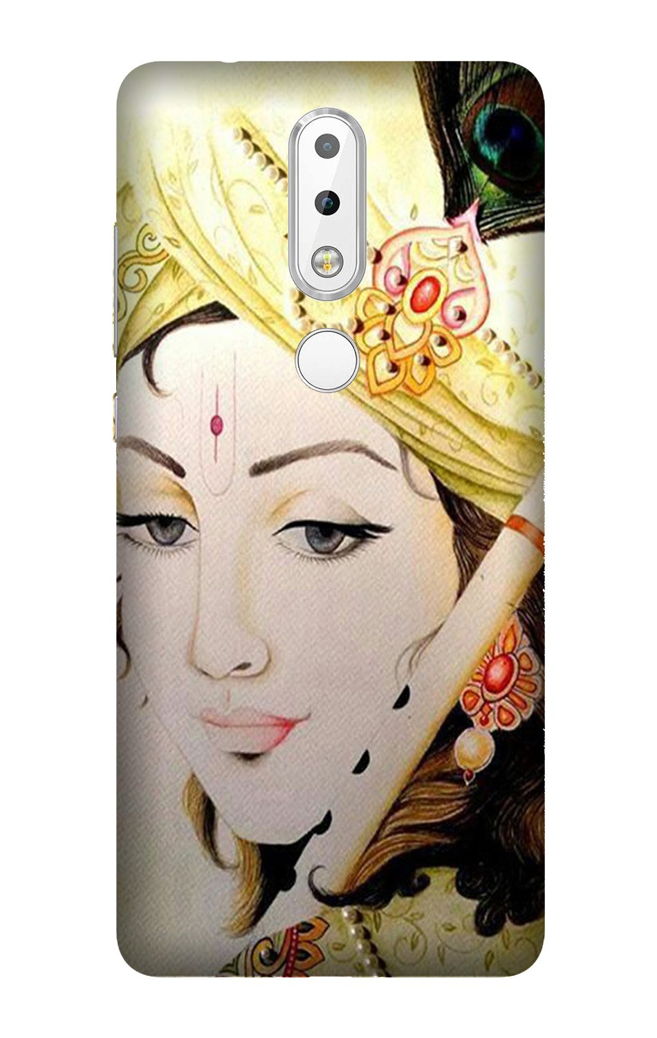 Krishna Mobile Back Case for Nokia 3.1 Plus (Design - 291) Krishna Case for Nokia 3.1 Plus (Design No. 291)