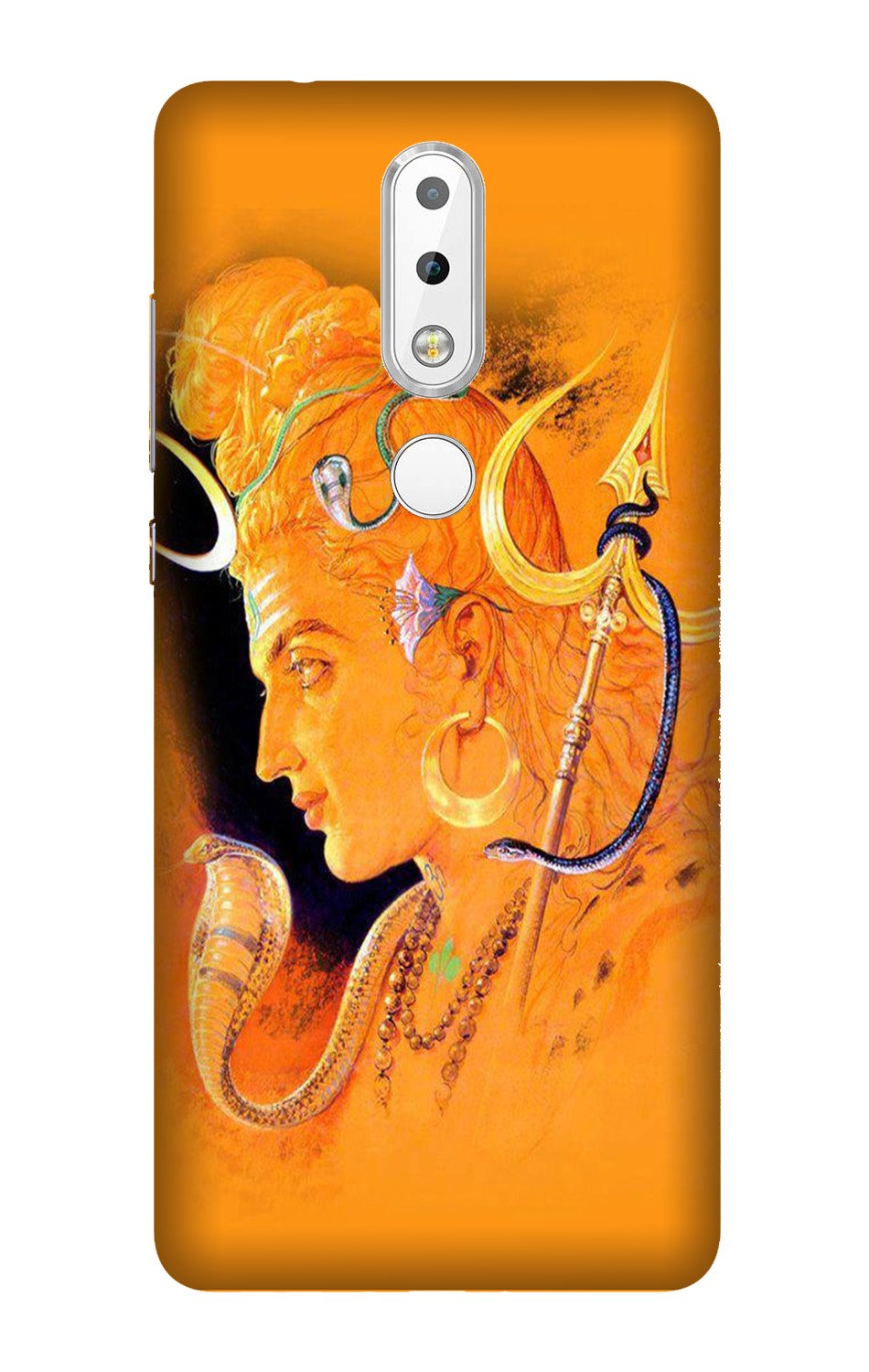 Lord Shiva Mobile Back Case for Nokia 3.1 Plus (Design - 293) Lord Shiva Case for Nokia 3.1 Plus (Design No. 293)