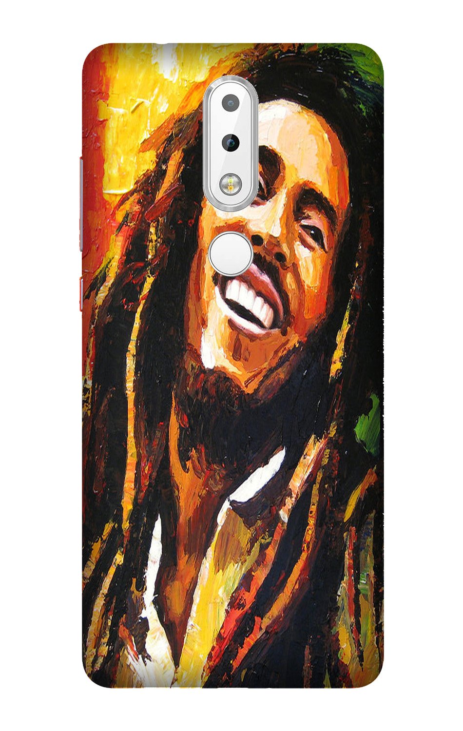 Bob marley Mobile Back Case for Nokia 3.1 Plus (Design - 295) Bob marley Case for Nokia 3.1 Plus (Design No. 295)