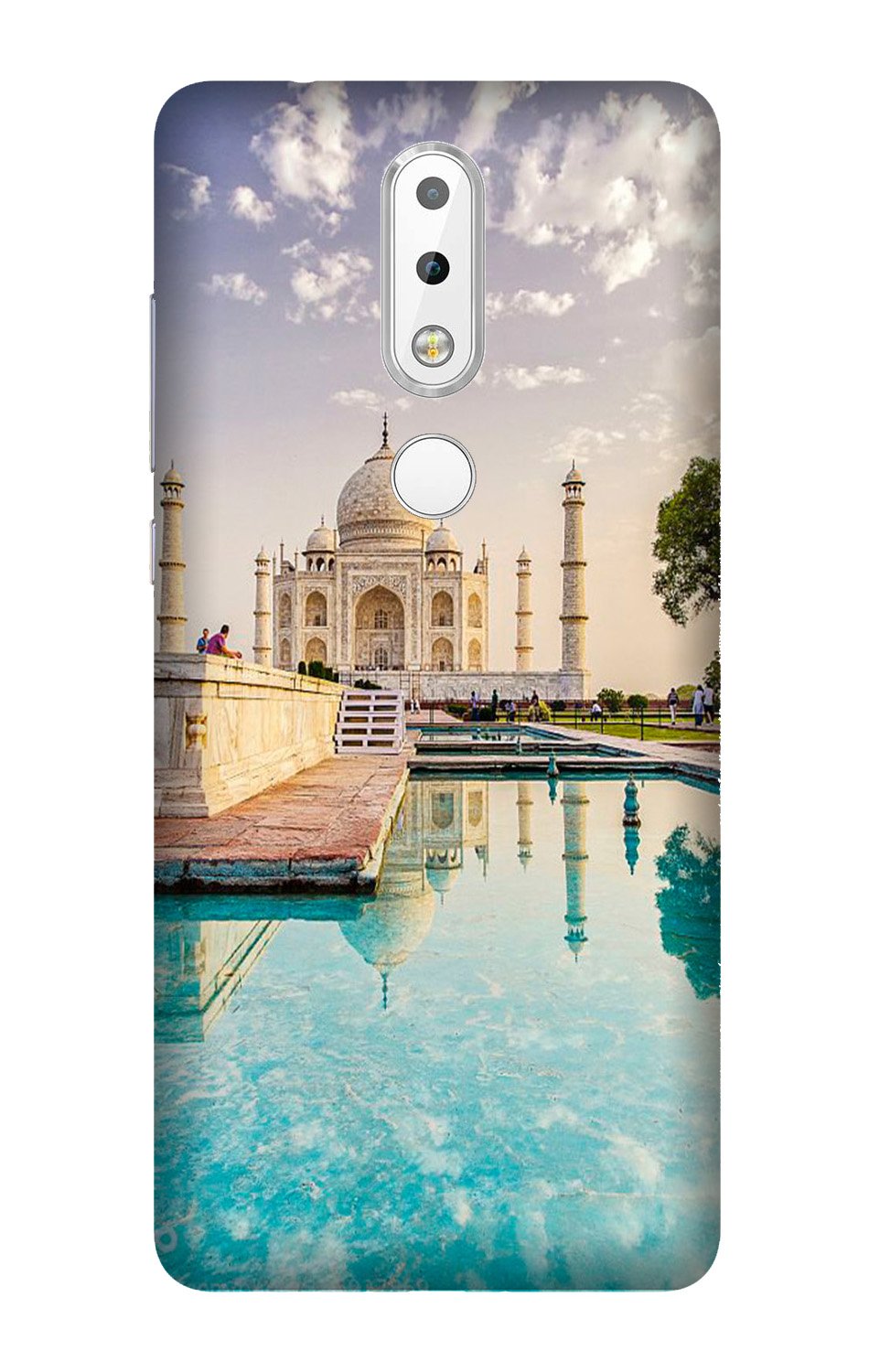 Taj Mahal Mobile Back Case for Nokia 3.1 Plus (Design - 297) Taj Mahal Case for Nokia 3.1 Plus (Design No. 297)