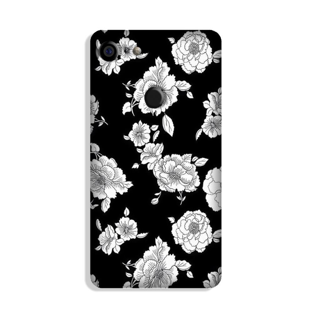 White flowers Black Background Case for Google Pixel 3A XL White flowers Black Background Case for Google Pixel 3A XL