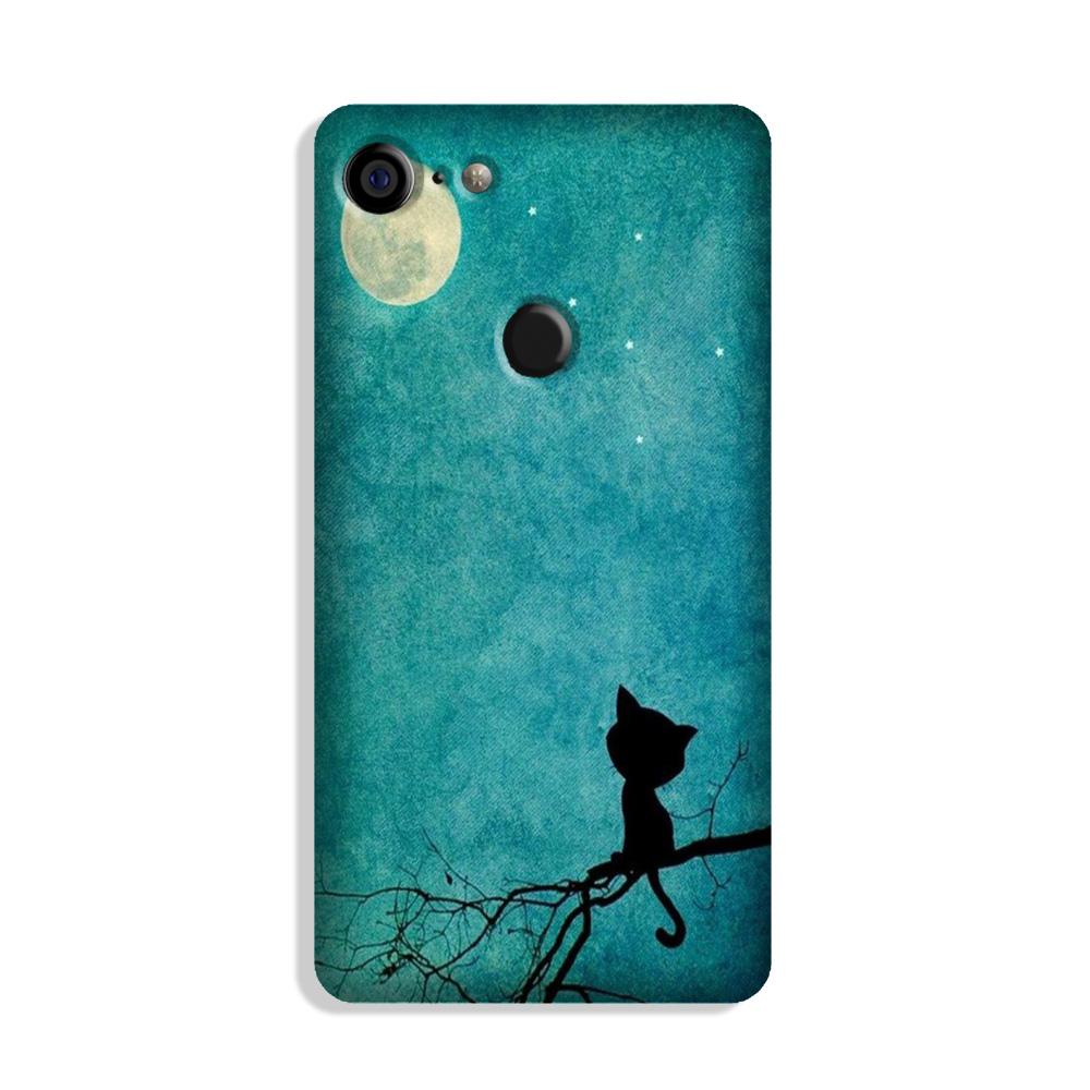 Moon cat Case for Google Pixel 3A XL Moon cat Case for Google Pixel 3A XL