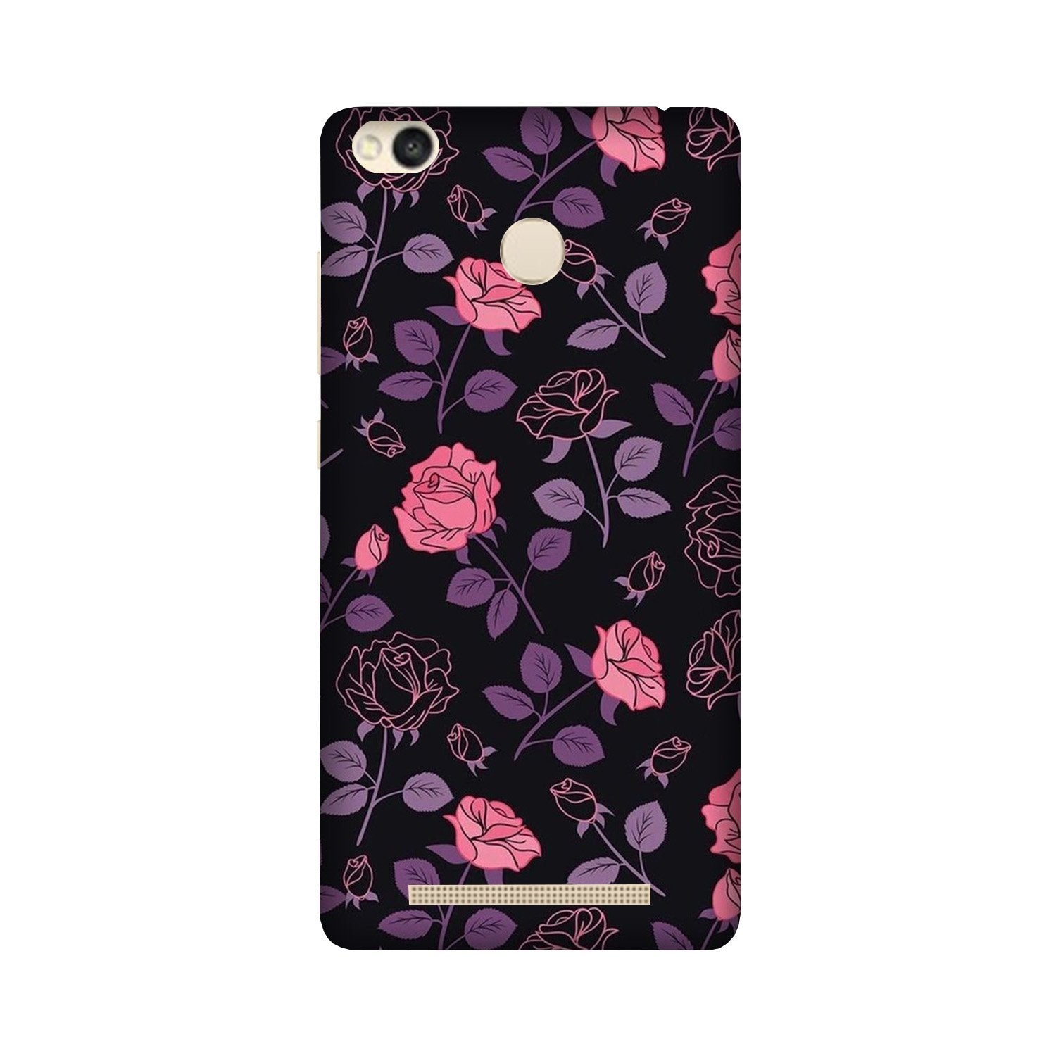 Rose Pattern Case for Redmi 3S Prime Rose Pattern Case for Redmi 3S Prime