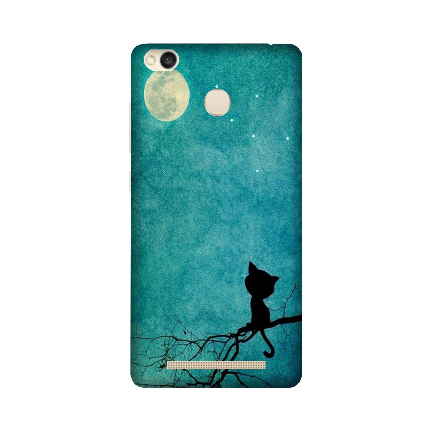 Moon cat Case for Redmi 3S Prime Moon cat Case for Redmi 3S Prime