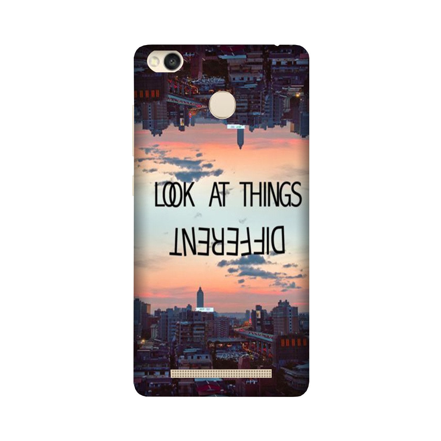 Look at things different Case for Redmi 3S Prime Look at things different Case for Redmi 3S Prime