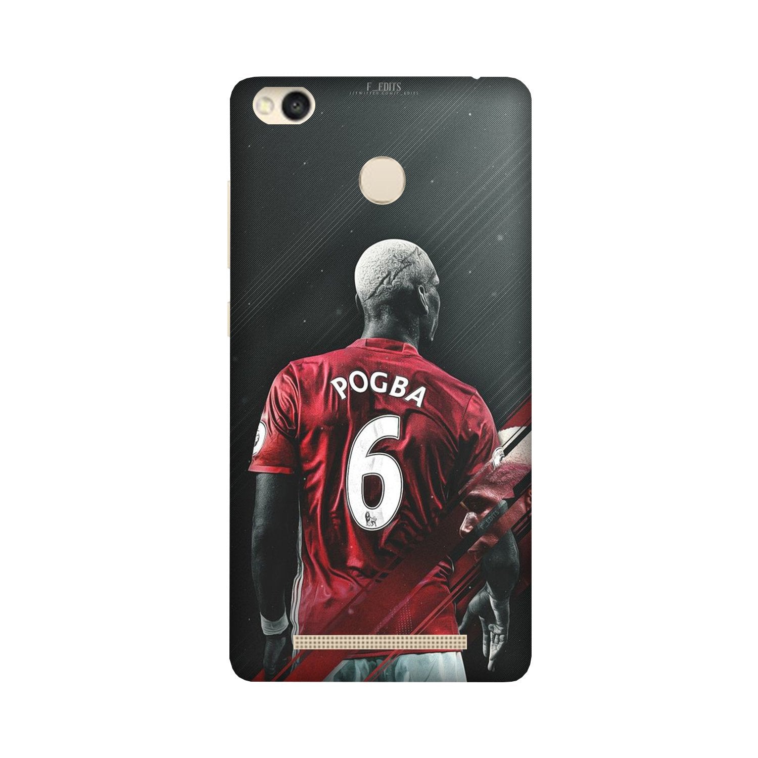 Pogba Case for Redmi 3S Prime (Design - 167) Pogba Case for Redmi 3S Prime (Design - 167)
