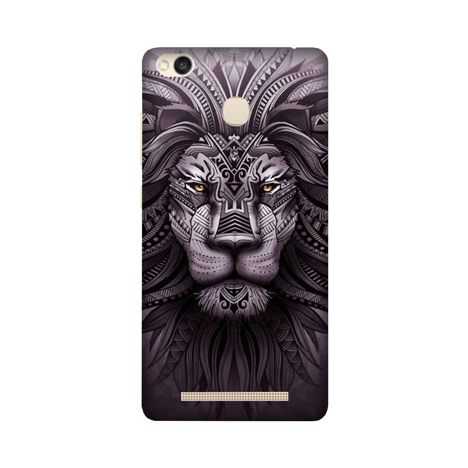 Lion Mobile Back Case for Redmi 3S Prime (Design - 315) Lion Mobile Back Case for Redmi 3S Prime (Design - 315)