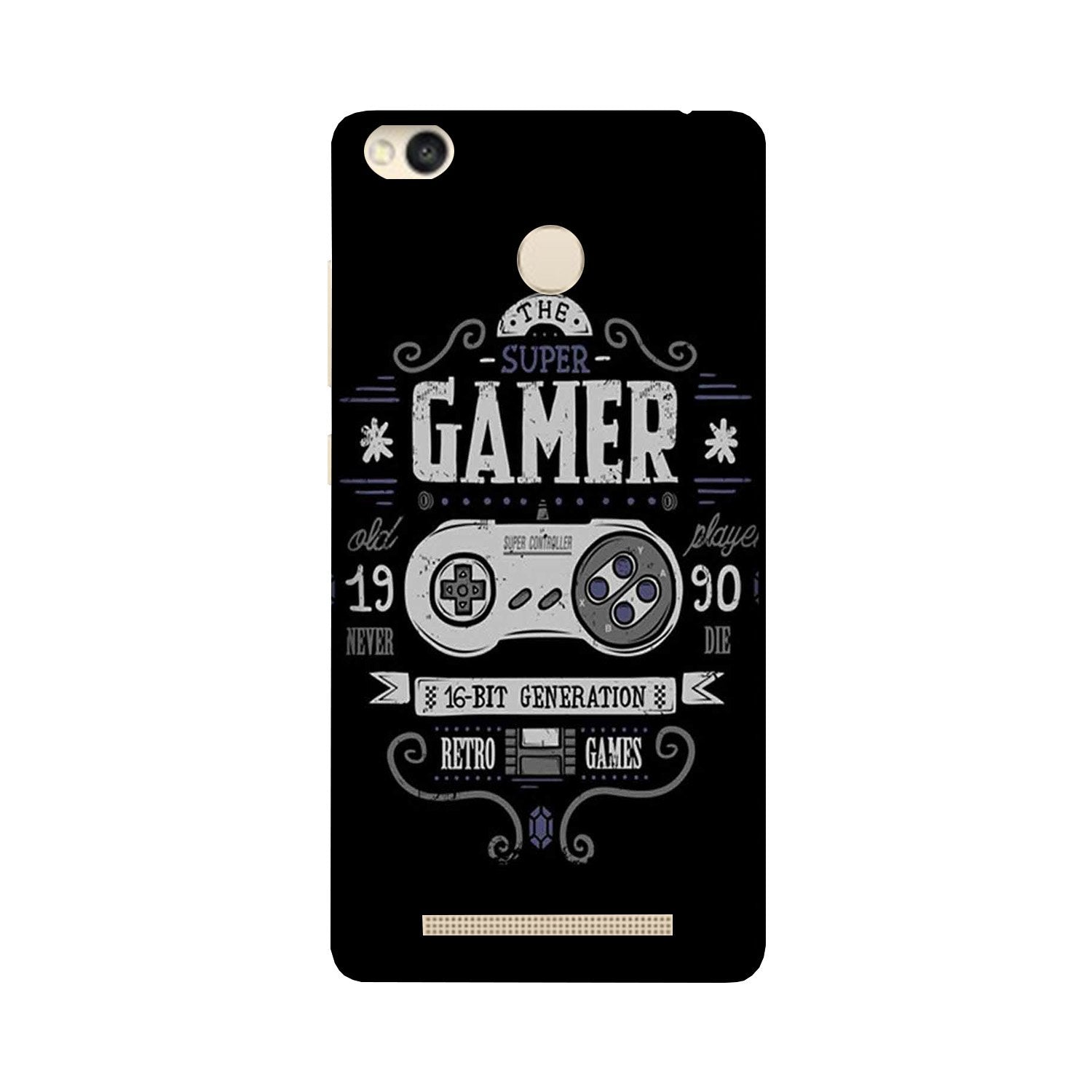 Gamer Mobile Back Case for Redmi 3S Prime (Design - 330) Gamer Mobile Back Case for Redmi 3S Prime (Design - 330)