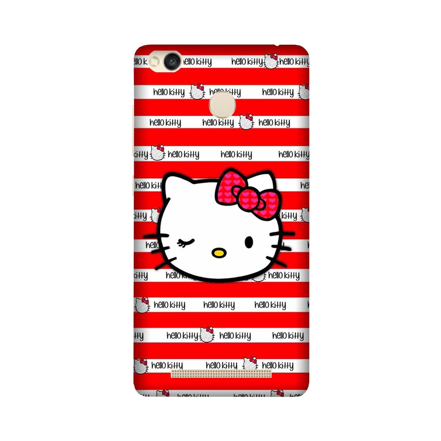 Hello Kitty Mobile Back Case for Redmi 3S Prime (Design - 364) Hello Kitty Mobile Back Case for Redmi 3S Prime (Design - 364)