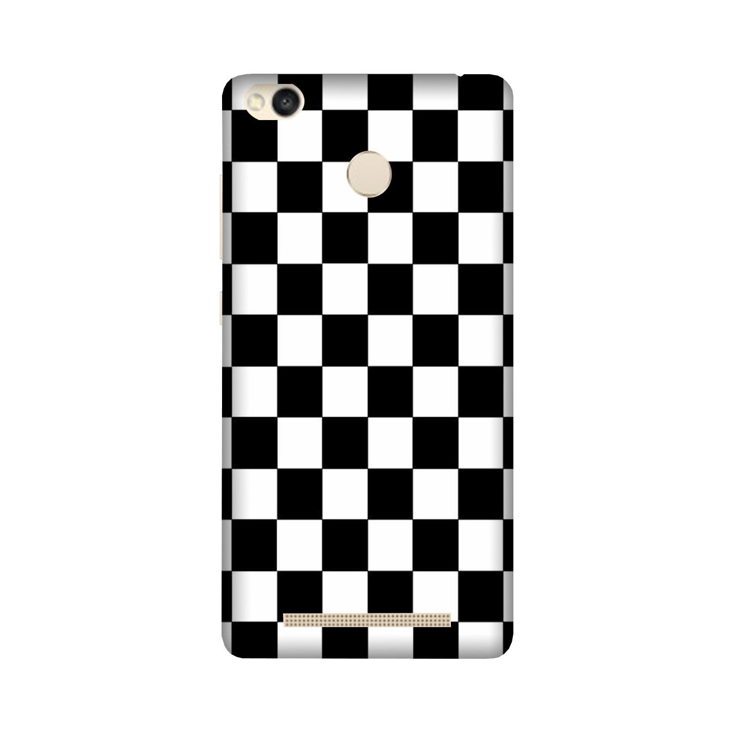 Black White Boxes Mobile Back Case for Redmi 3S Prime (Design - 372) Black White Boxes Mobile Back Case for Redmi 3S Prime (Design - 372)