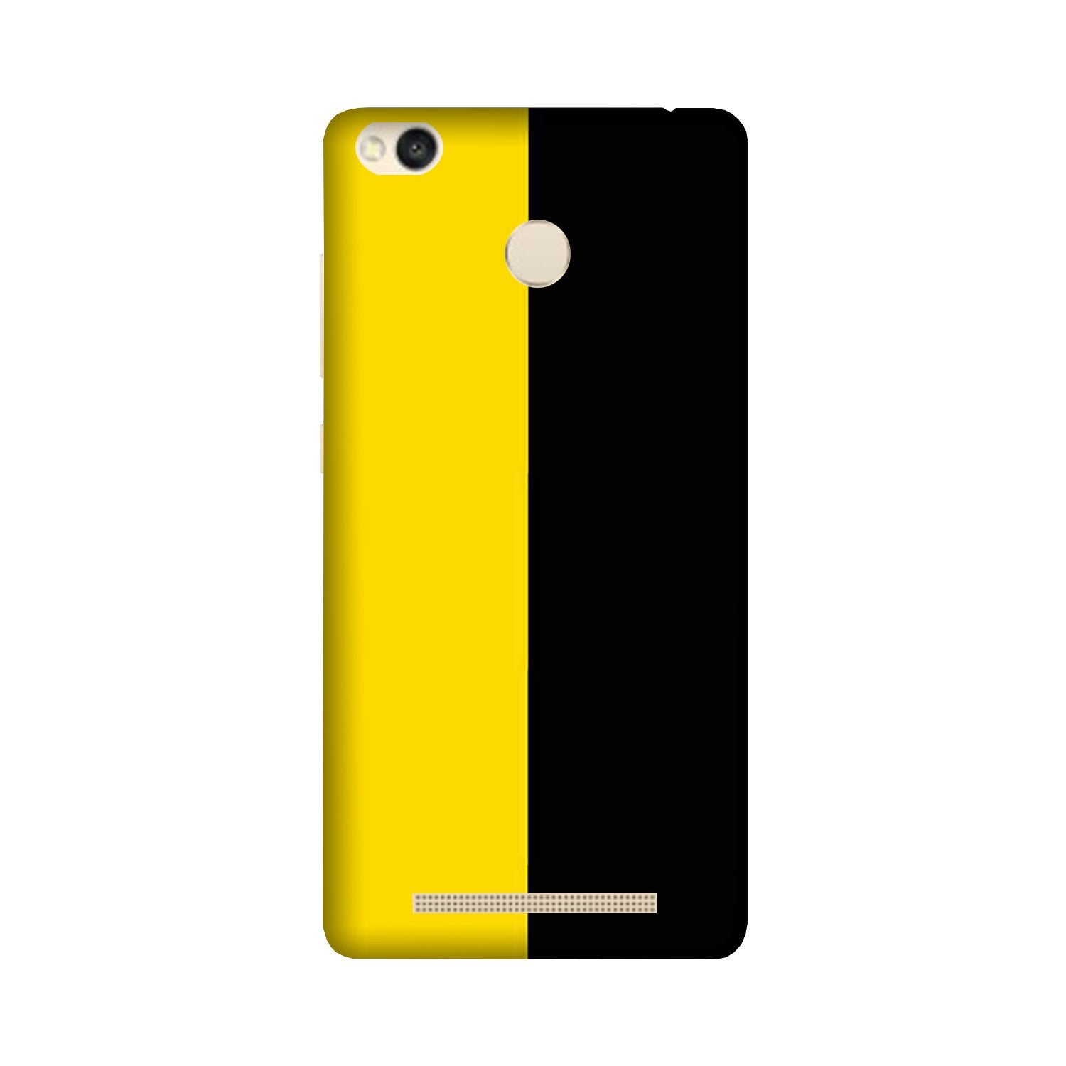 Black Yellow Pattern Mobile Back Case for Redmi 3S Prime (Design - 397) Black Yellow Pattern Mobile Back Case for Redmi 3S Prime (Design - 397)