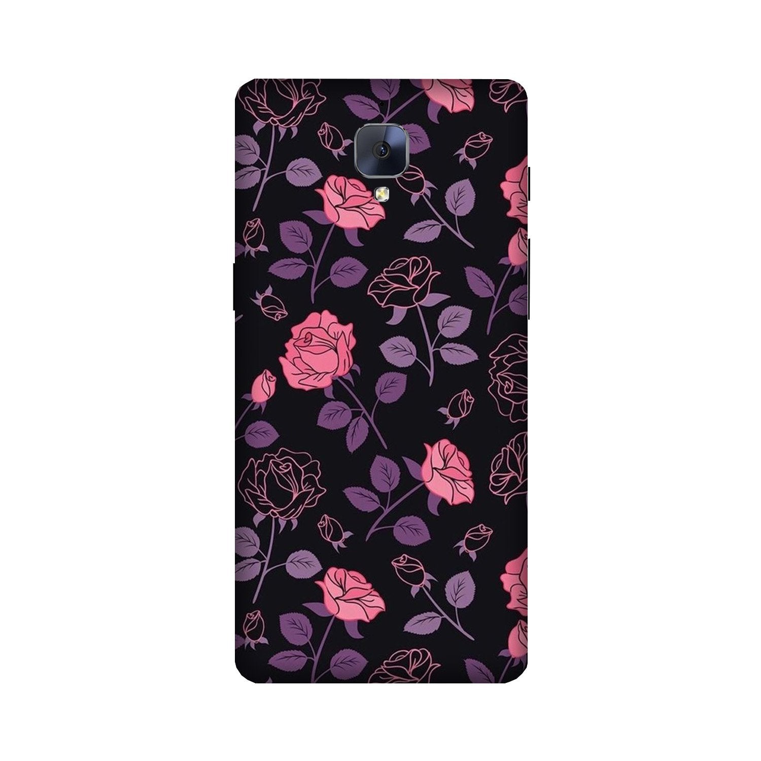 Rose Pattern Case for OnePlus 3/ 3T Rose Pattern Case for OnePlus 3/ 3T