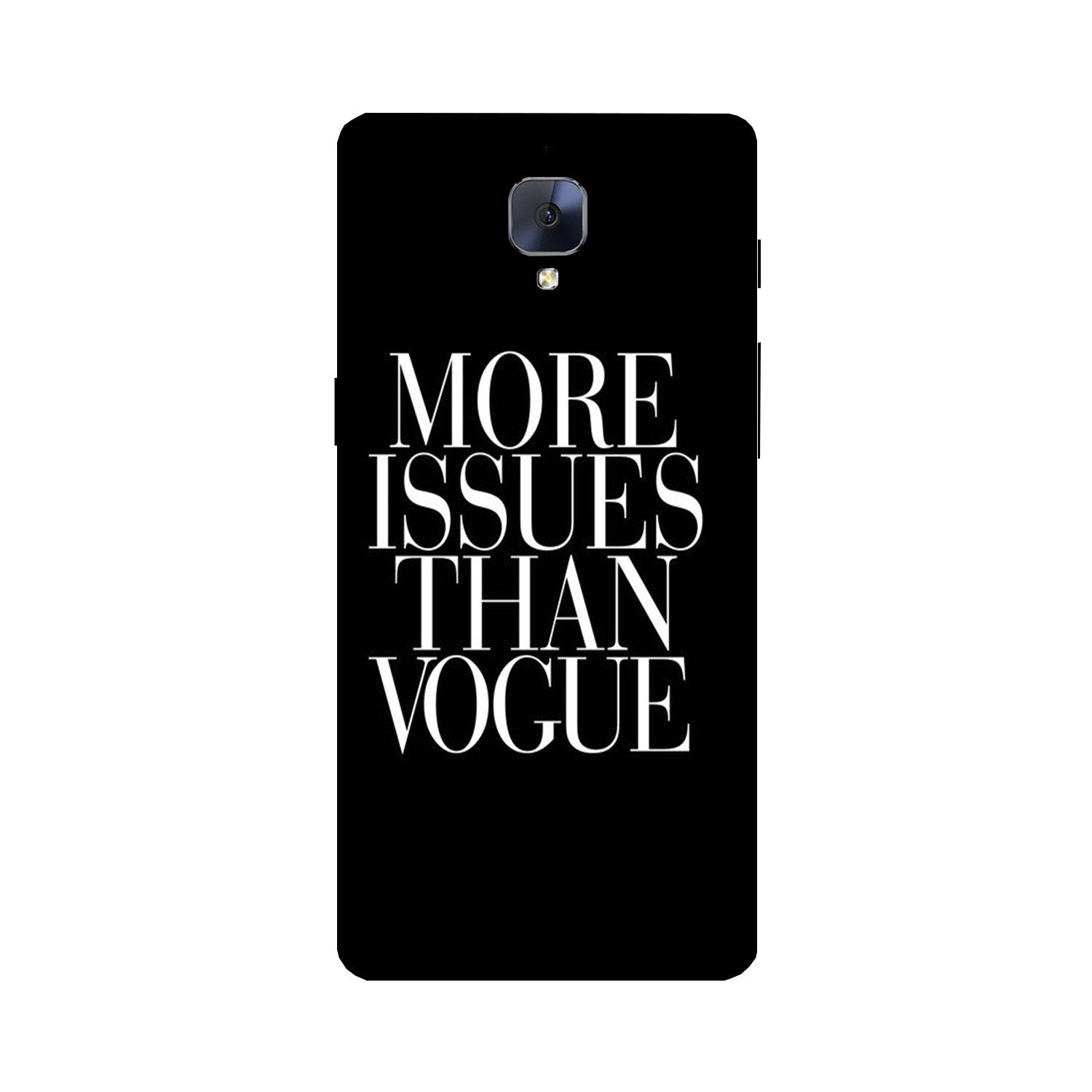 More Issues than Vague Case for OnePlus 3/ 3T More Issues than Vague Case for OnePlus 3/ 3T