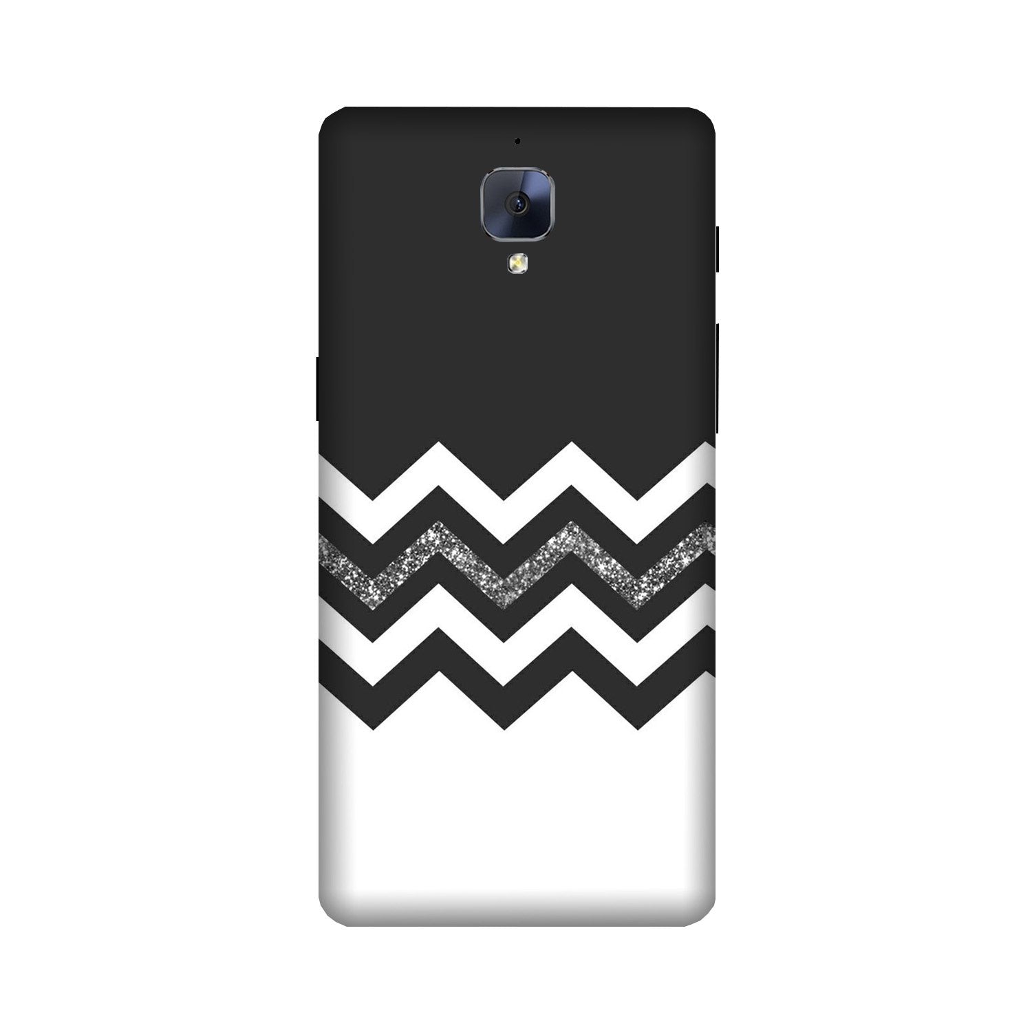 Black white Pattern2Case for OnePlus 3/ 3T Black white Pattern2Case for OnePlus 3/ 3T