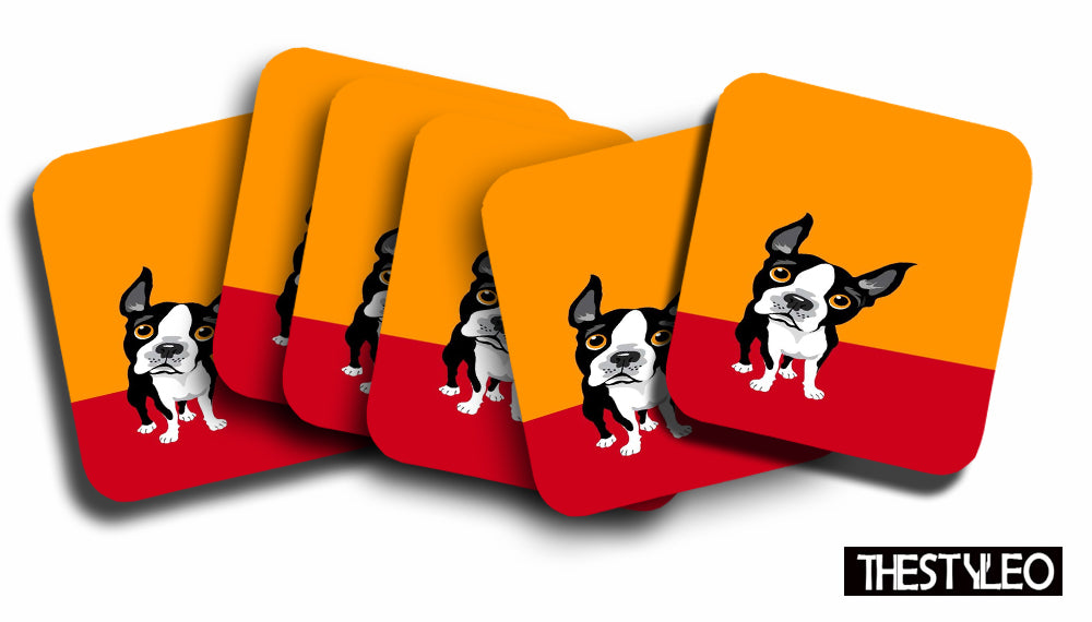 Modern Art MDF Wooden Printed Square Coasters for Home and Kitchen | Dining Table Decor (Set of 6 Pieces) Modern Art MDF Wooden Printed Square Coasters for Home and Kitchen | Dining Table Decor (Set of 6 Pieces)