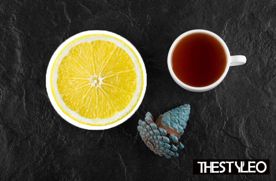 Lemon Designer Printed Round Tea Coasters (MDF Wooden, Set Of 6 Pieces) Lemon Designer Printed Round Tea Coasters (MDF Wooden, Set Of 6 Pieces)