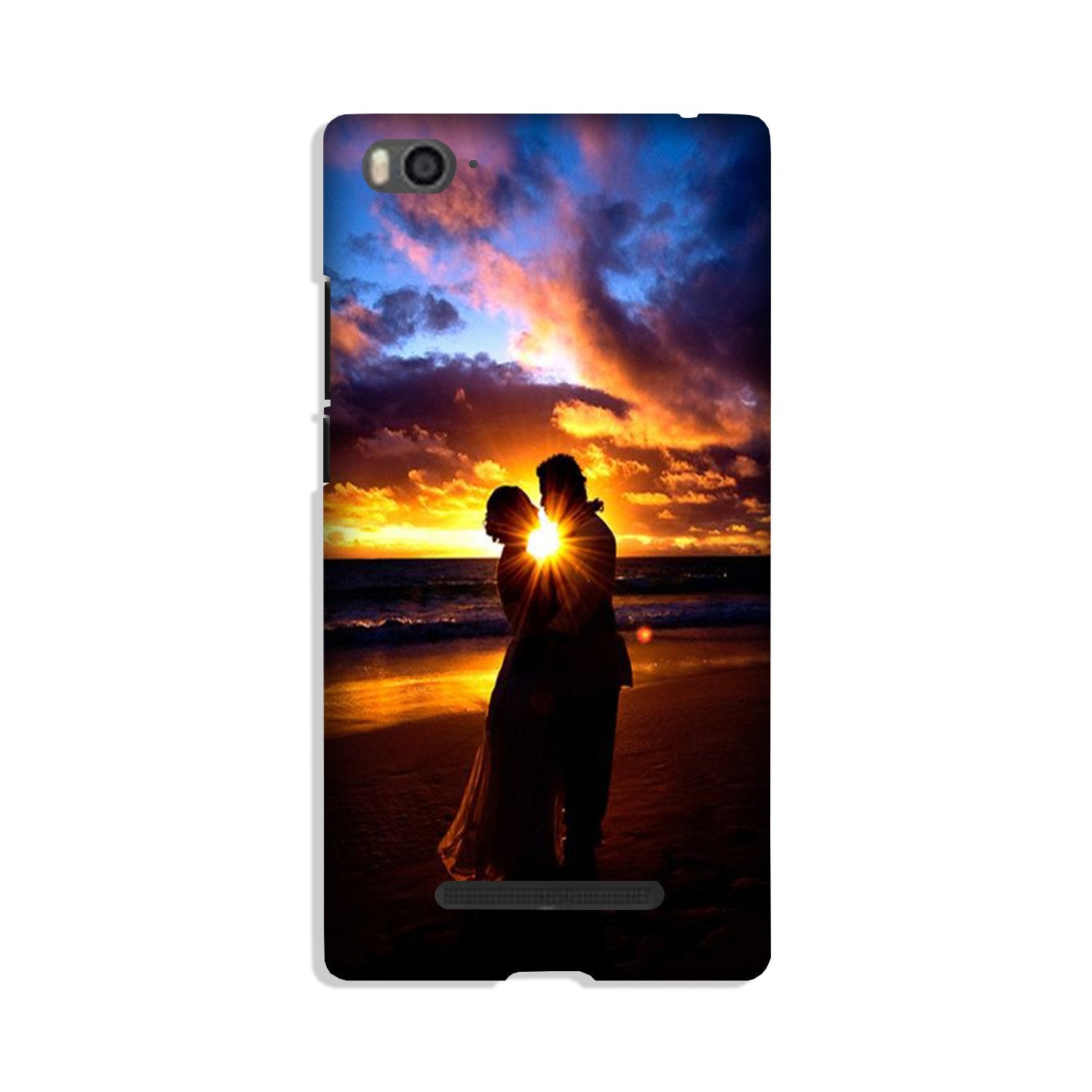 Couple Sea shore Case for Redmi 4A Couple Sea shore Case for Redmi 4A