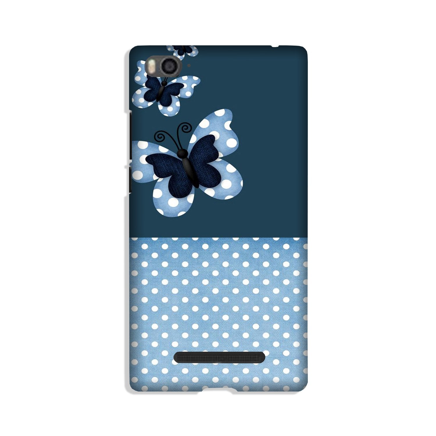 White dots Butterfly Case for Redmi 4A White dots Butterfly Case for Redmi 4A