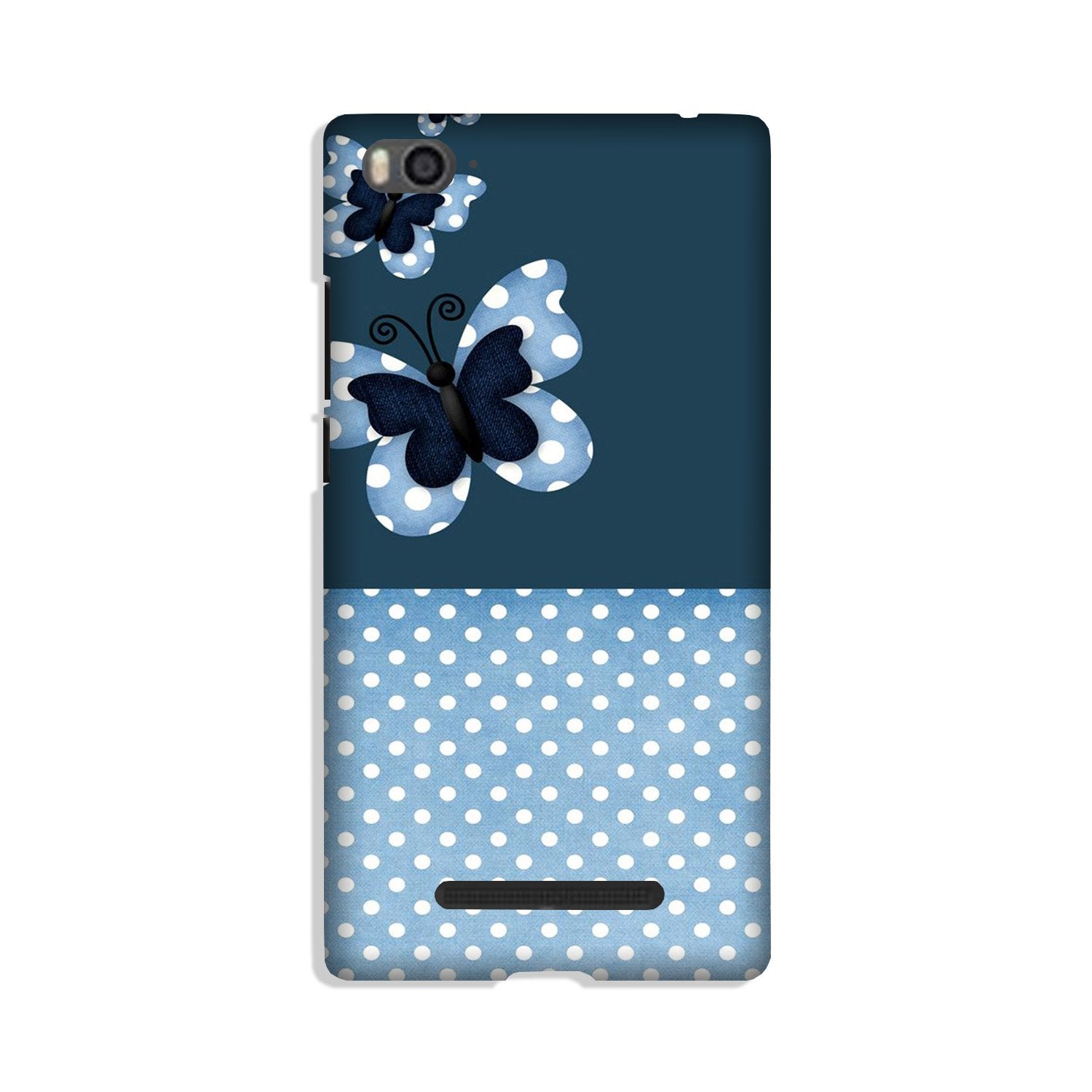 White dots Butterfly Mobile Back Case for Xiaomi Redmi 5A (Design - 31) White dots Butterfly Case for Xiaomi Redmi 5A