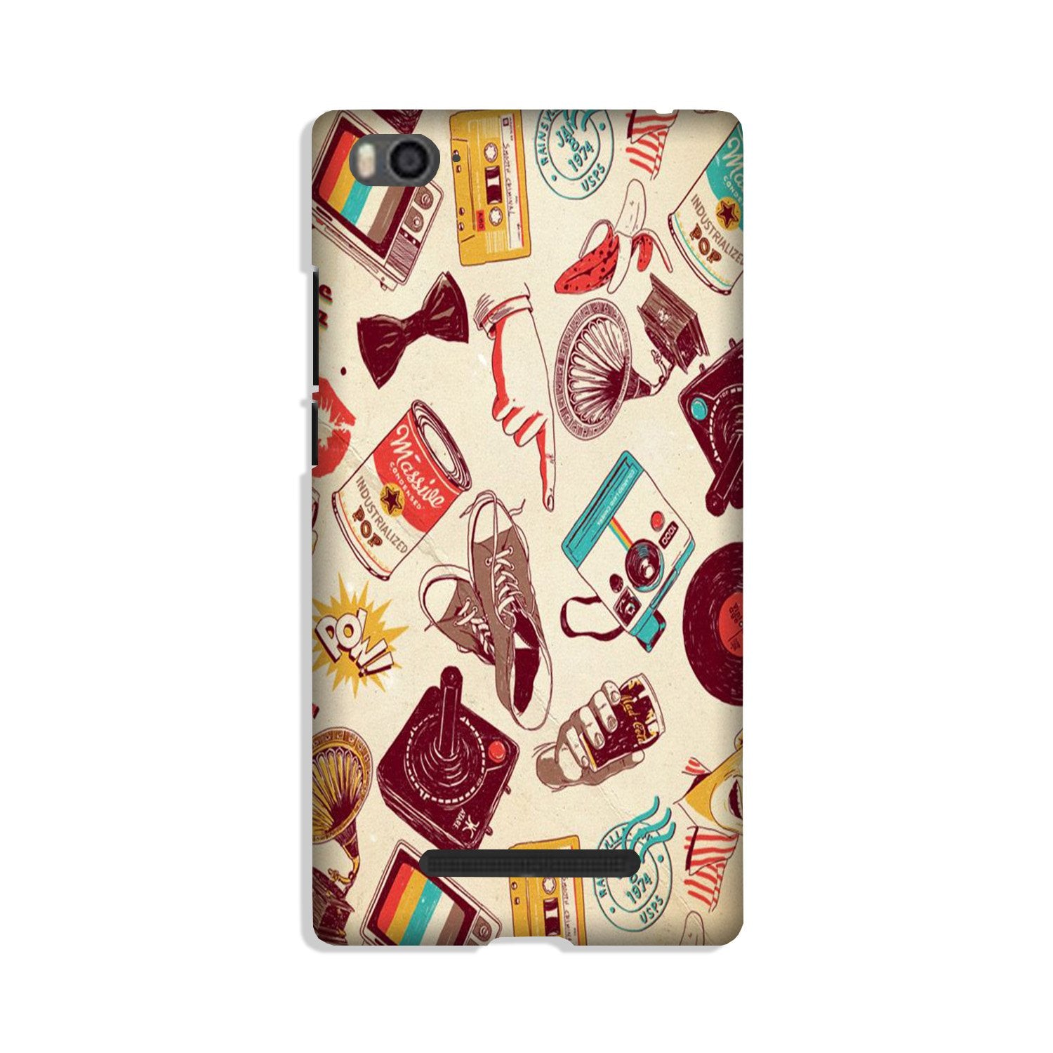 Vintage Mobile Back Case for Xiaomi Mi 4i (Design - 35) Vintage Case for Xiaomi Mi 4i